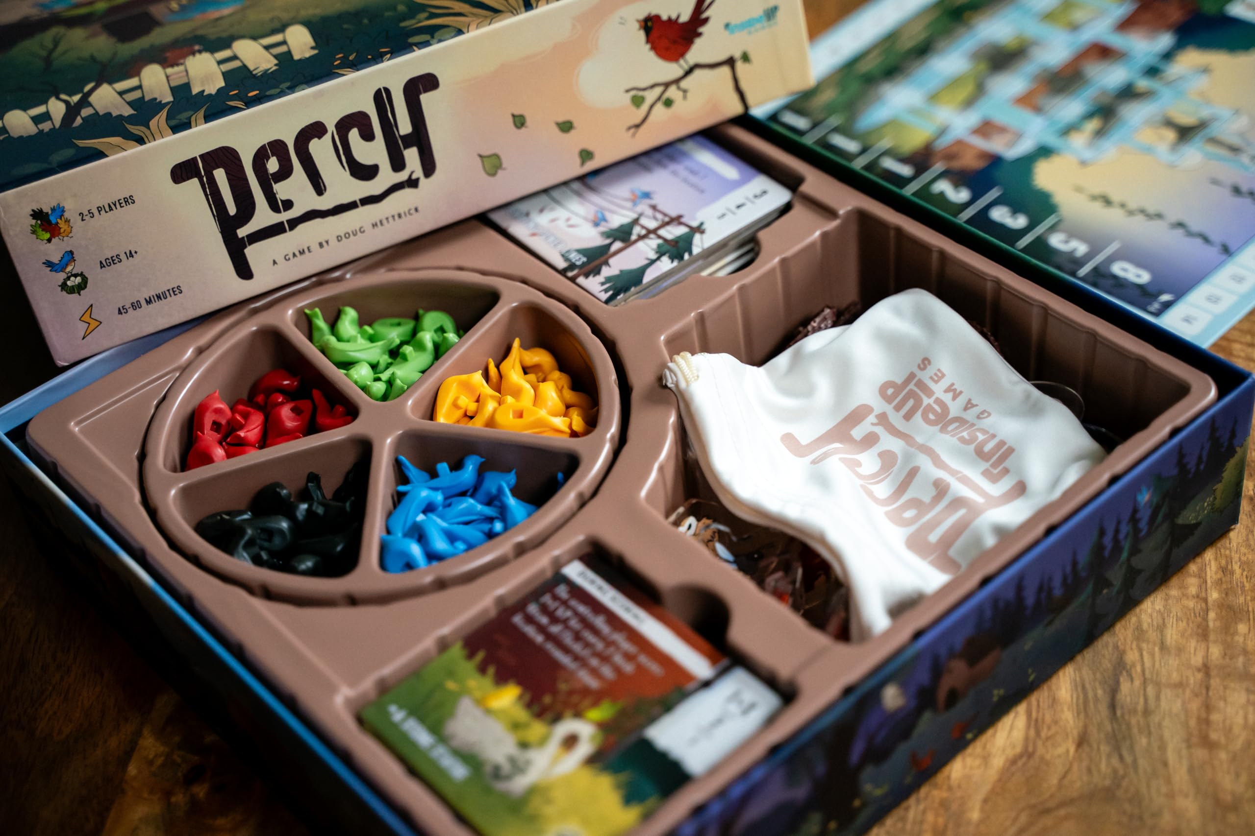 Inside Up Games Perch Board Game | Fast-Paced Area Control Strategy | Ages 14+ 3