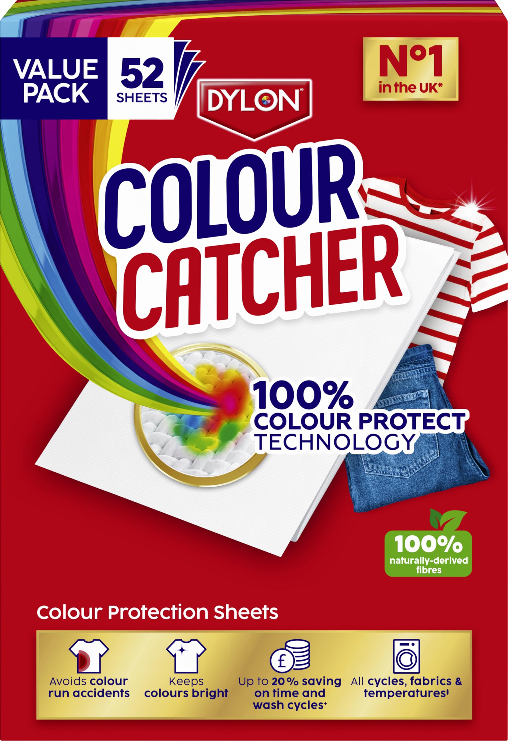 Colour Catcher - Farbschutzblätter (52 Blätter)