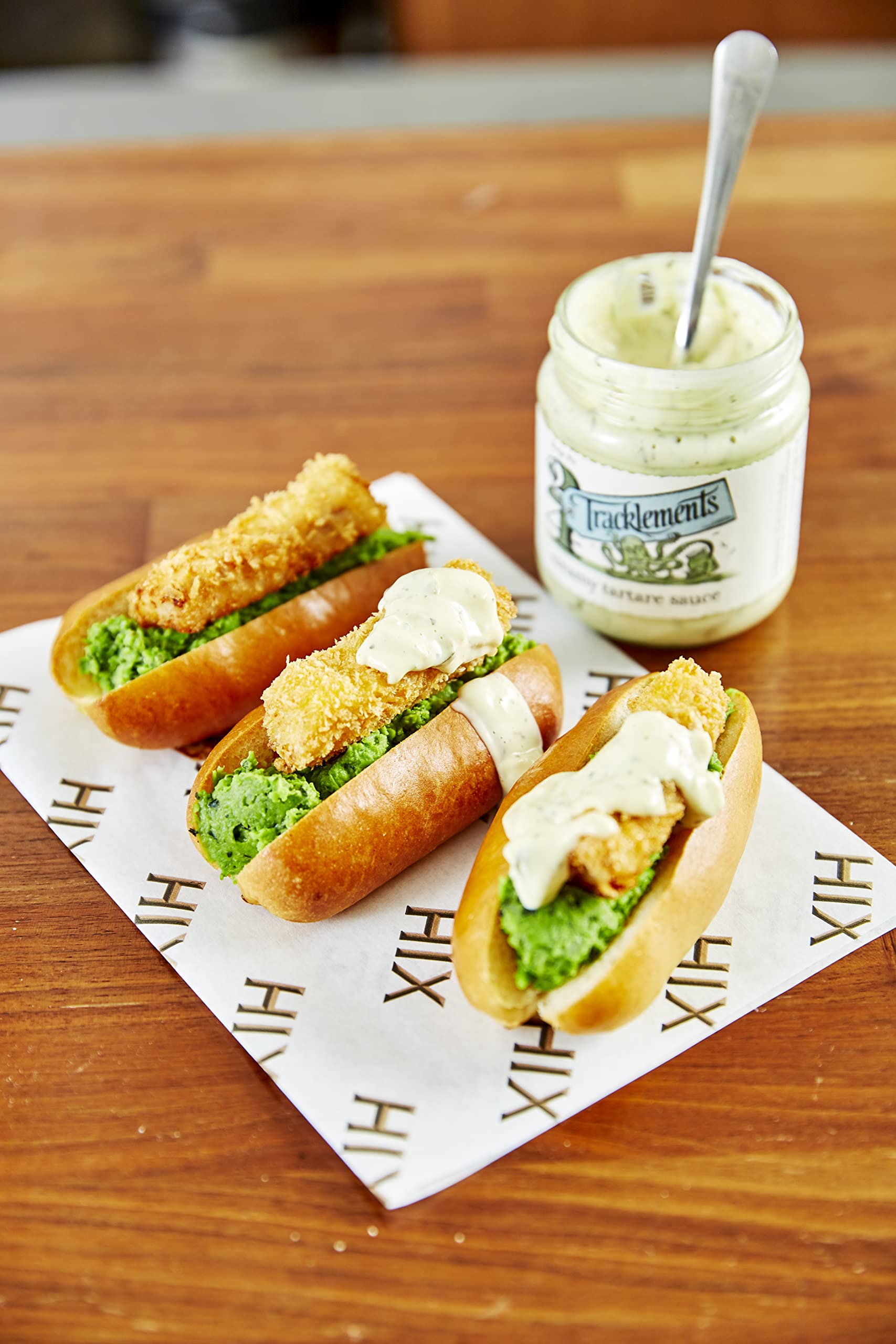 Tracklements Creamy Tartare Sauce - Tangy & Herby | Gluten Free, Vegetarian | 160g (Pack of 2) 2