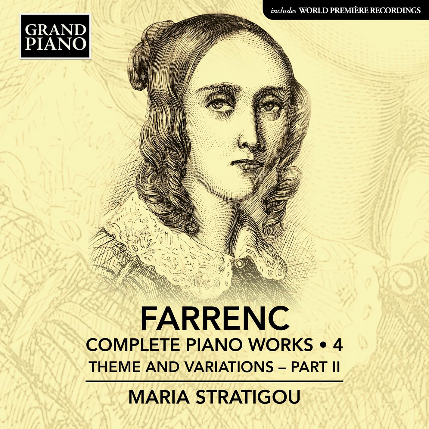 Maria Stratigou - Louise Farrenc: Complete Piano Works, Vol. 4 - Theme and Variations, Part 2 [CD]