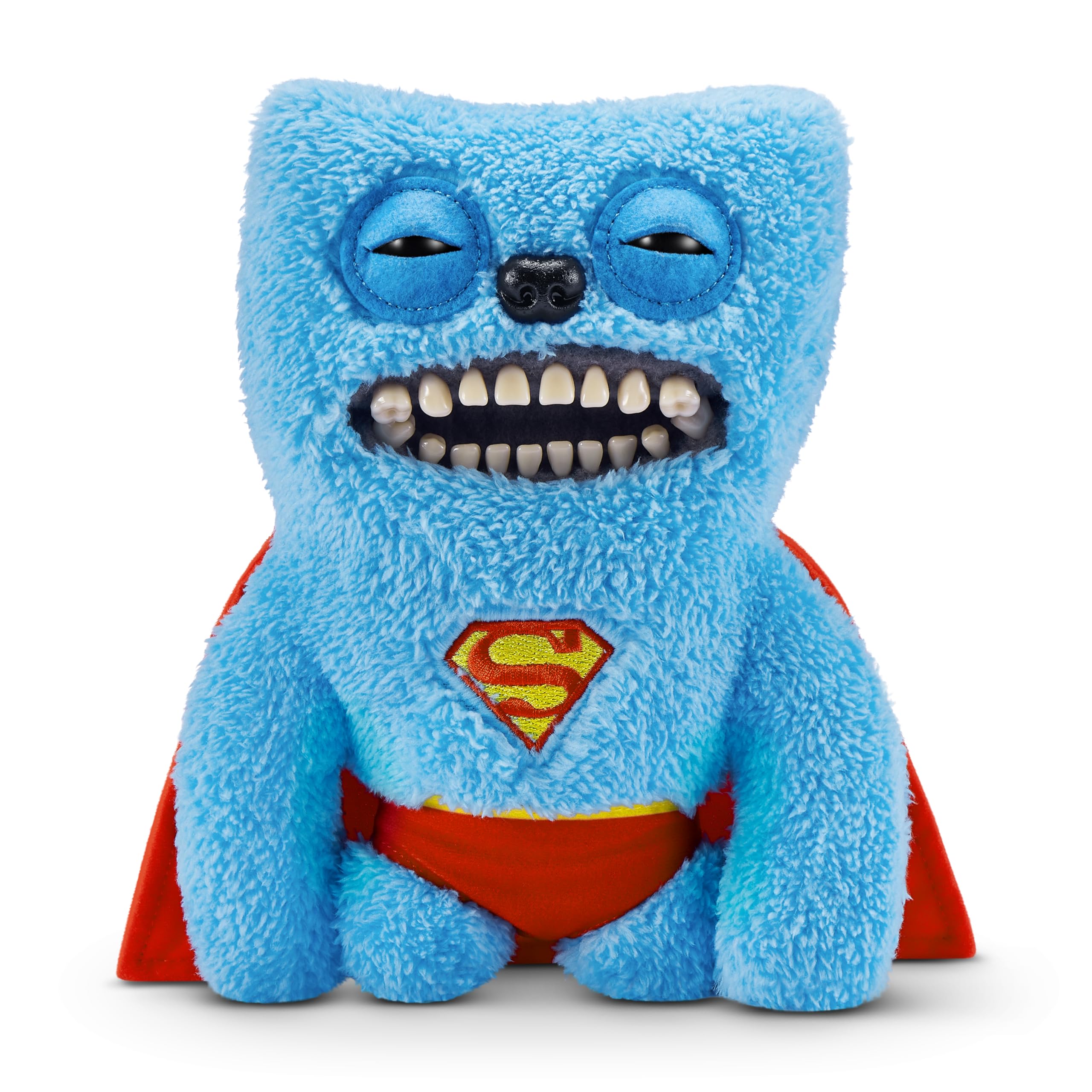 Fuggler x DC 9-inch Superman Plush Toy - Soft Ugly Monster Doll for Kids & Adults 1