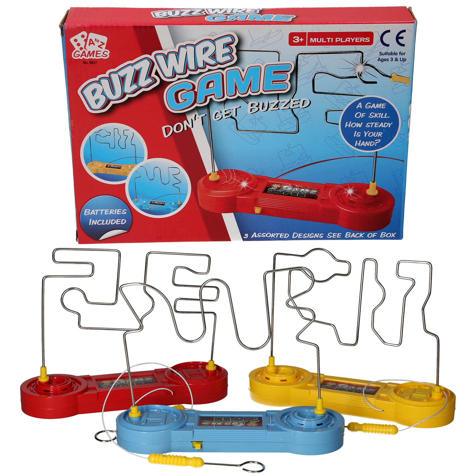 Atoz Buzz Wire Game - Multi-Player Steady Hand Challenge | Ages 3+ 3