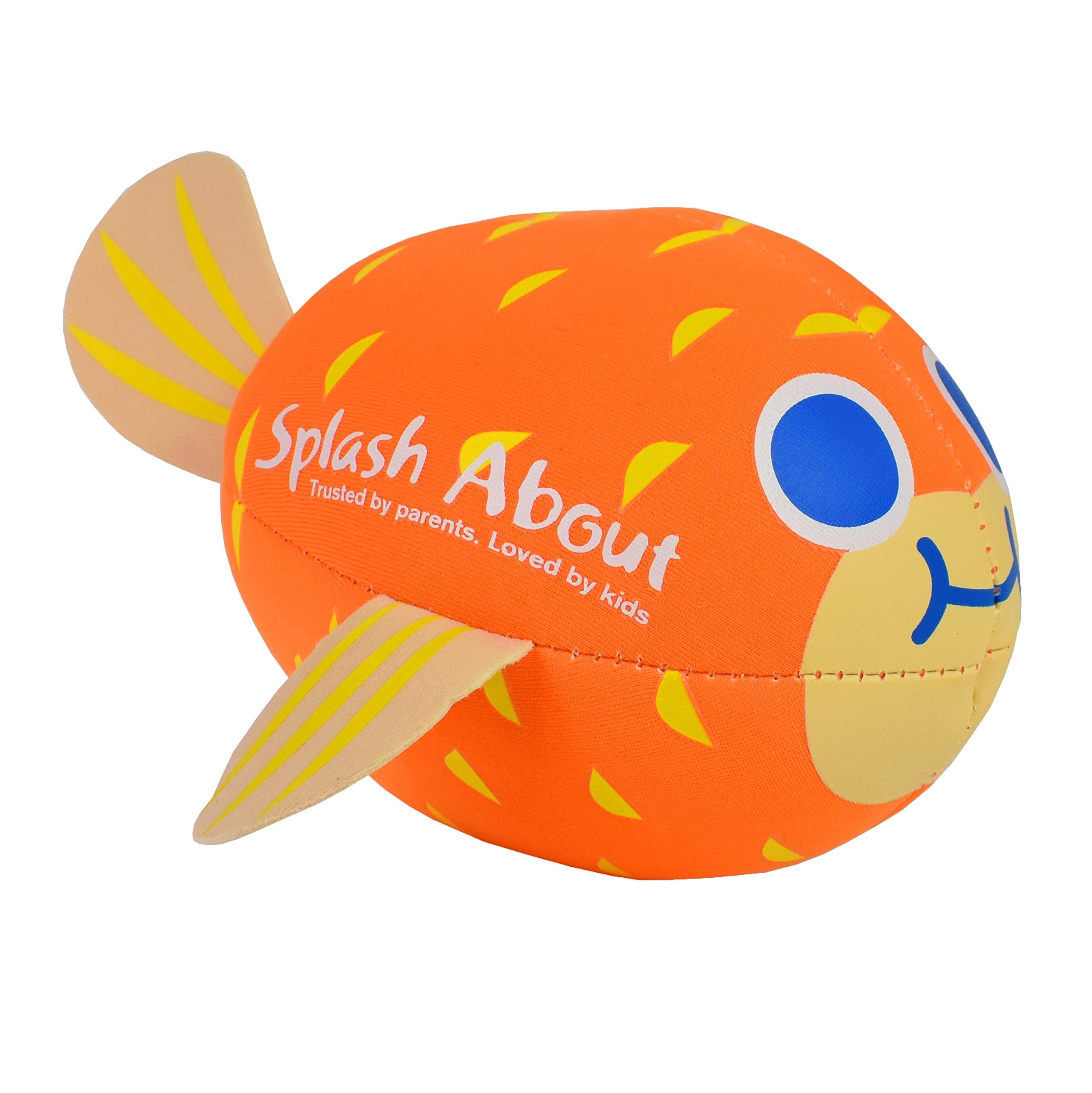 Splash About Neoprene Pufferfish Ball Pool Toy - Soft Water Play Ball for Babies 10M+