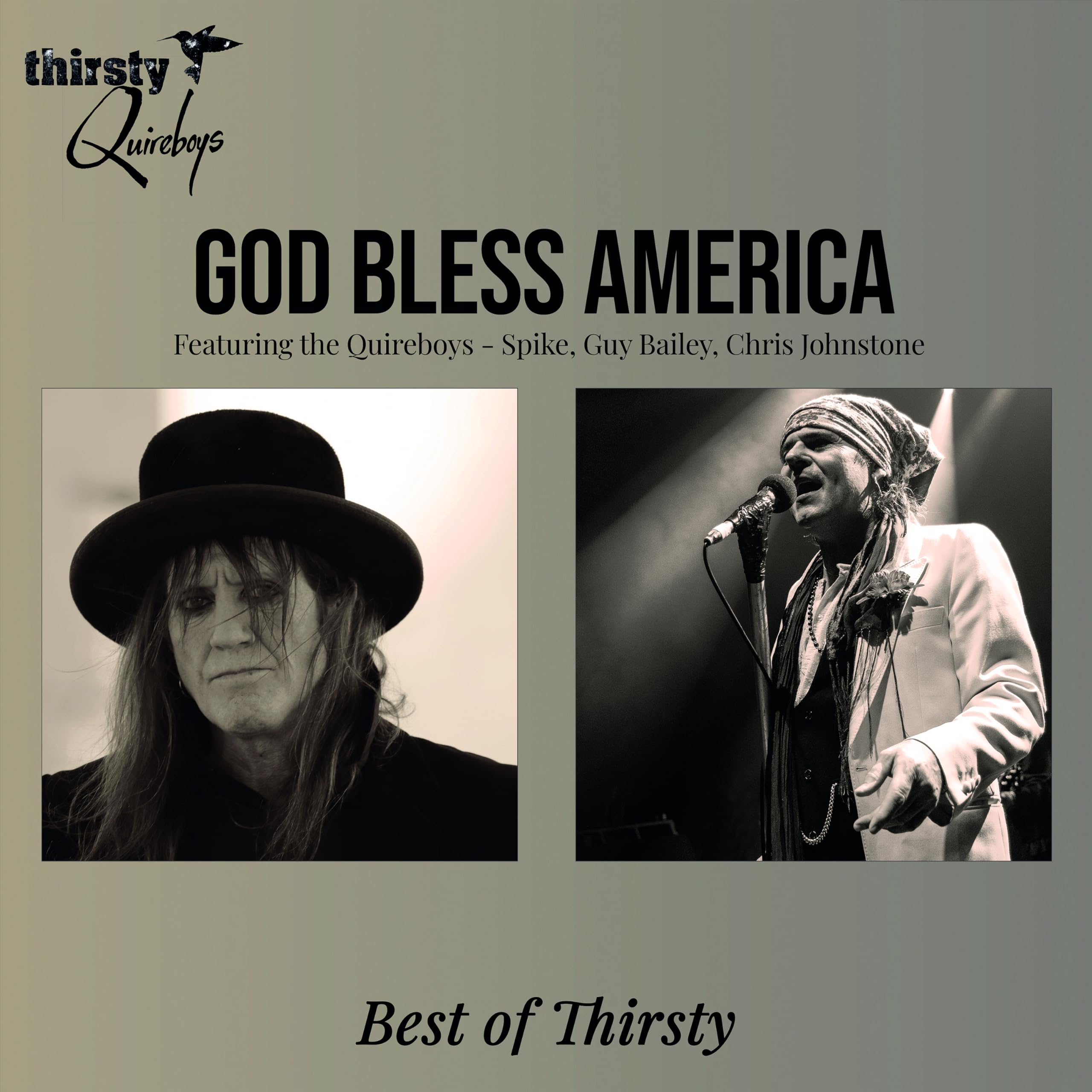 THIRSTY QUIREBOYS - GOD BLESS AMERICA - BEST OF THIRSTY [CD]