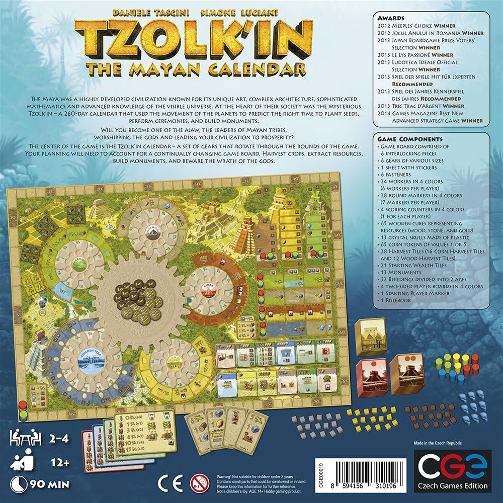 Tzolk'in: Das Brettspiel mit dem Maya-Kalender 4