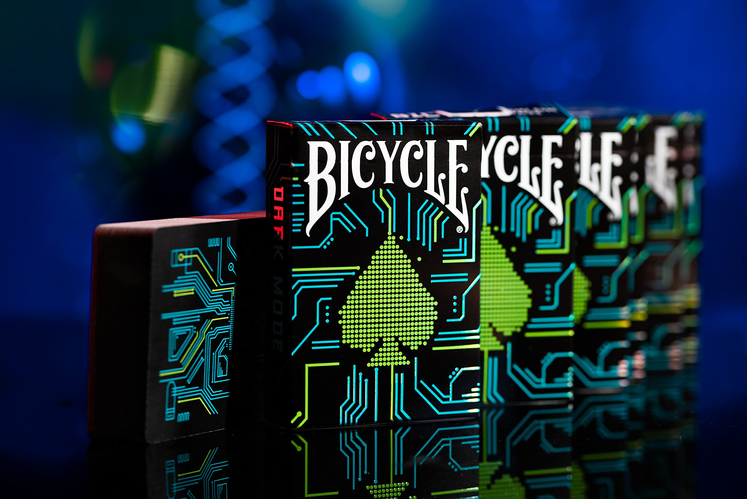 Bicycle Dark Mode Playing Cards - 1 Deck, Air Cushion Finish, Premium Cardstock, Made in USA 5