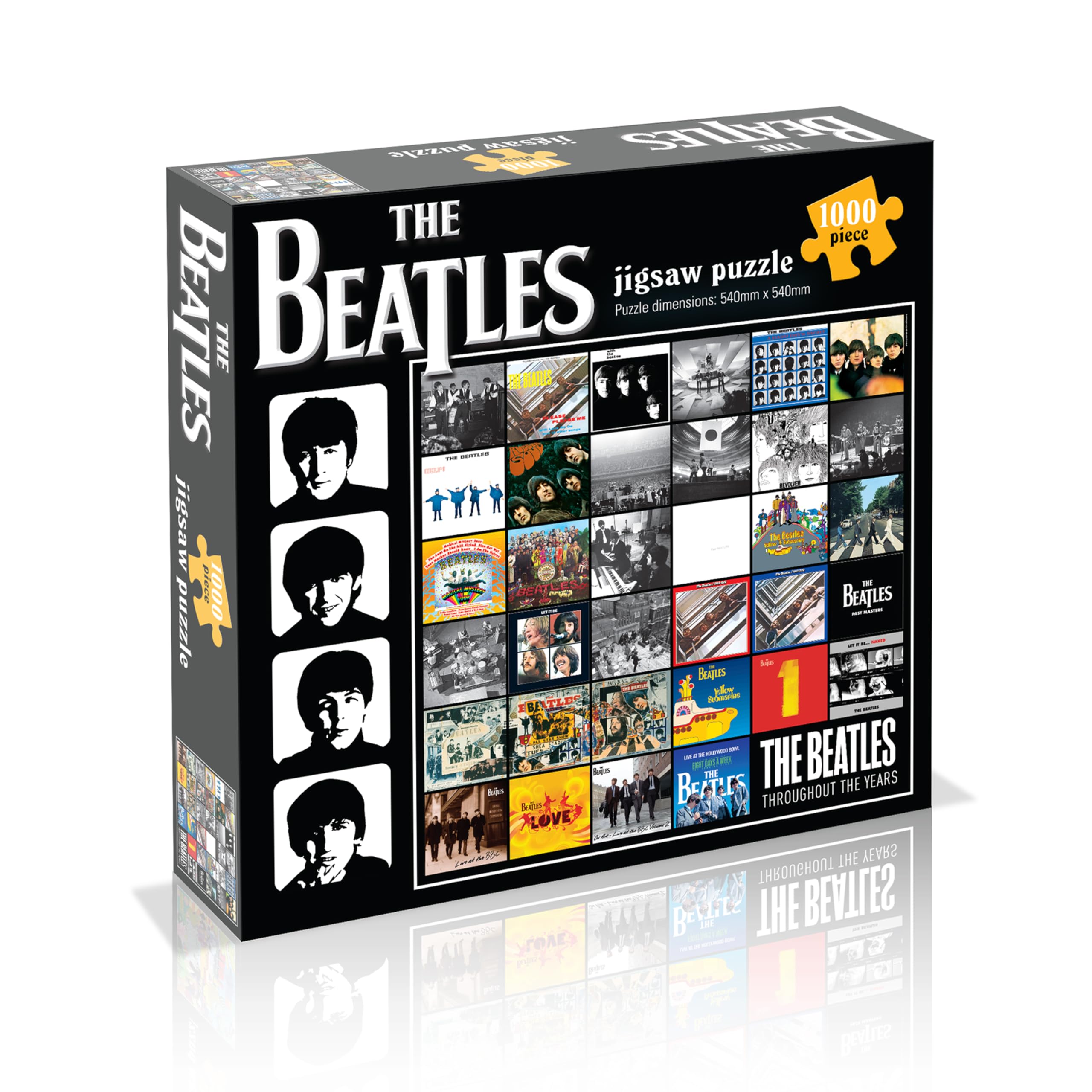 University Games Beatles Album Covers 1000 Piece Puzzle - Collage of Iconic Covers for Ages 12+ 2