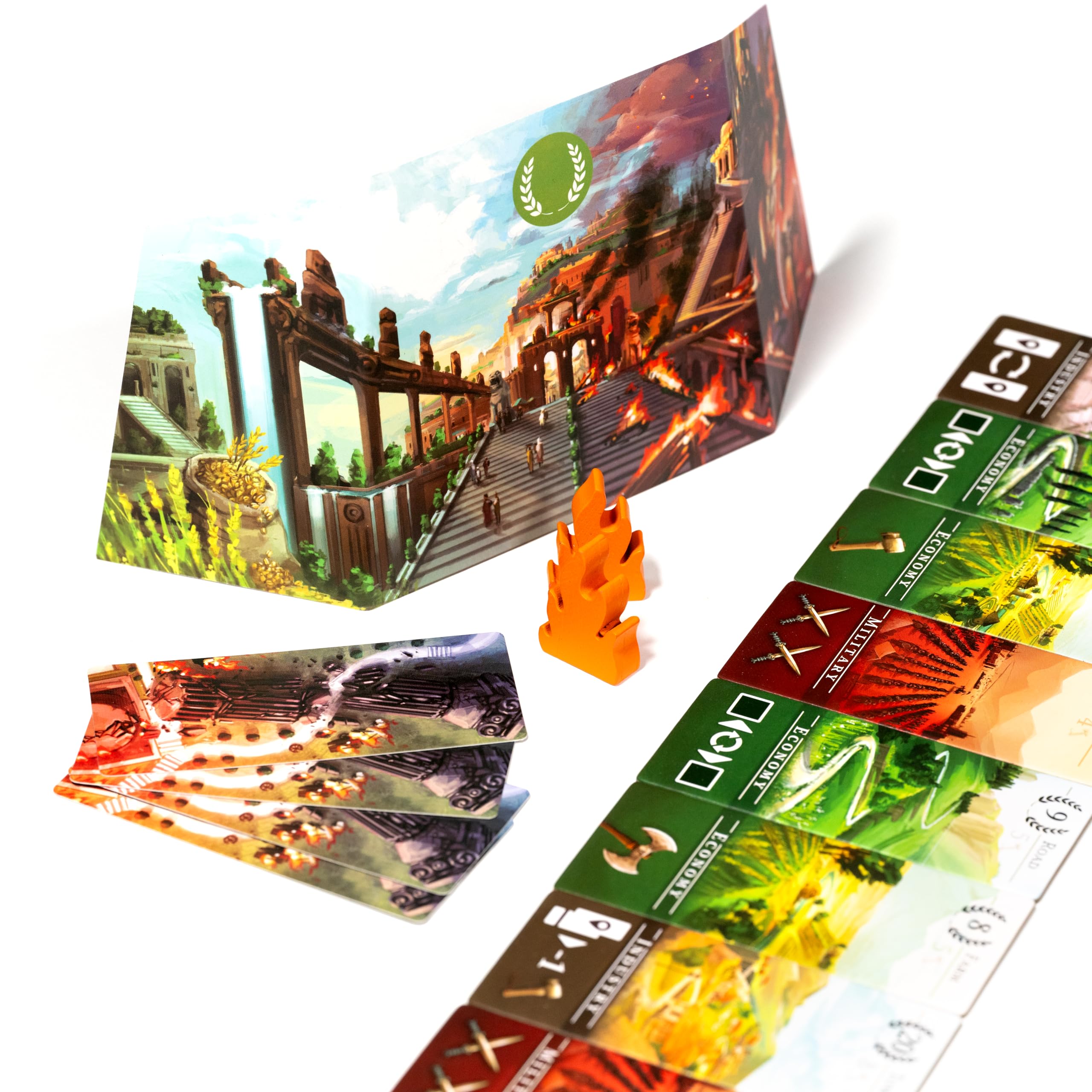 Brotherwise Games Empire's End Strategy Board Game | 2-4 Players | 30 Min Playtime | Ages 15+ 4