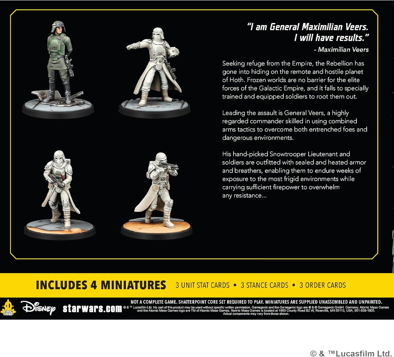 Atomic Mass Games Star Wars: Shatterpoint Maximum Firepower Squad Pack 8