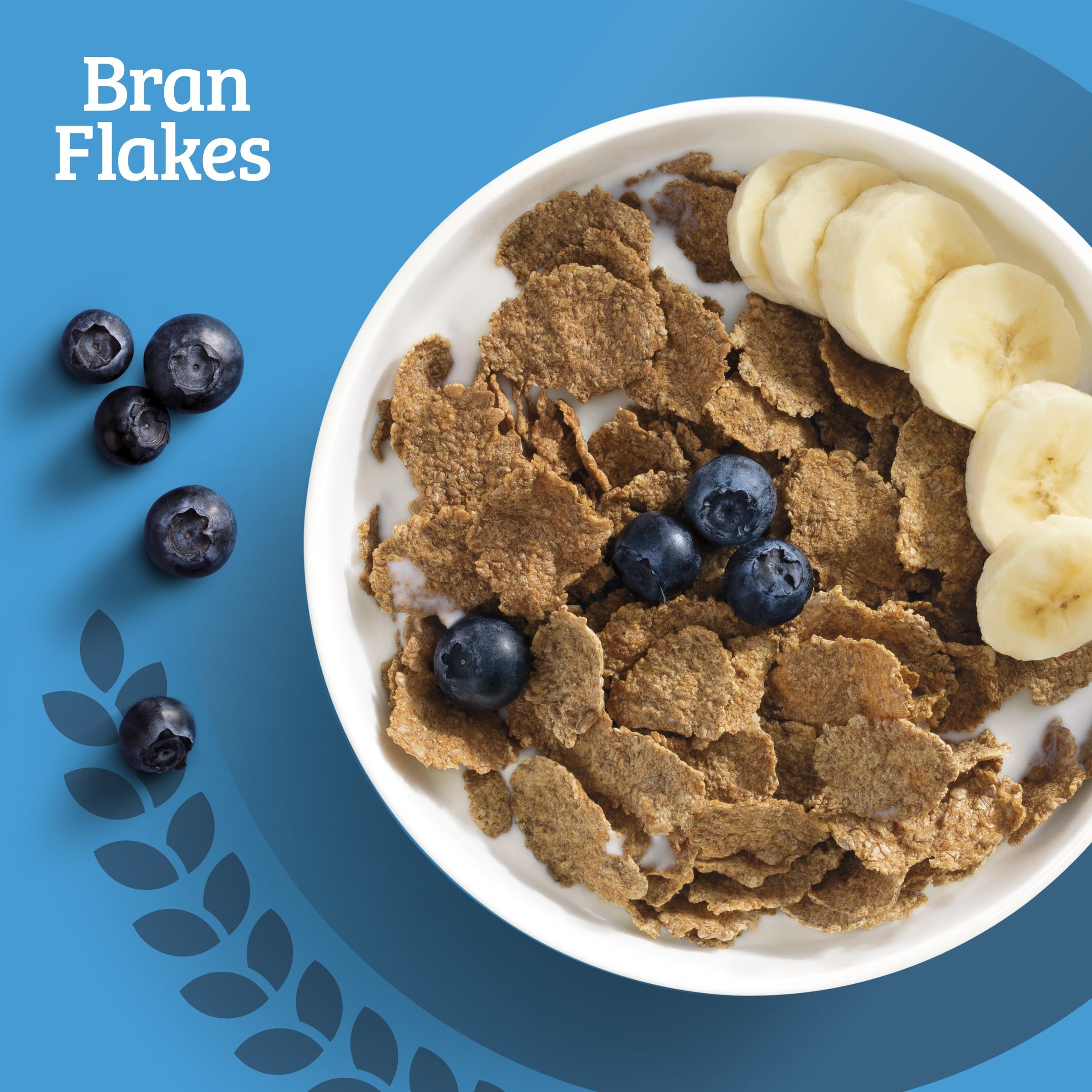 Kellogg's All Bran Bran Flakes Cereal - Crunchy Whole Wheat Flakes with Wheat Bran Fibre | 750g 2