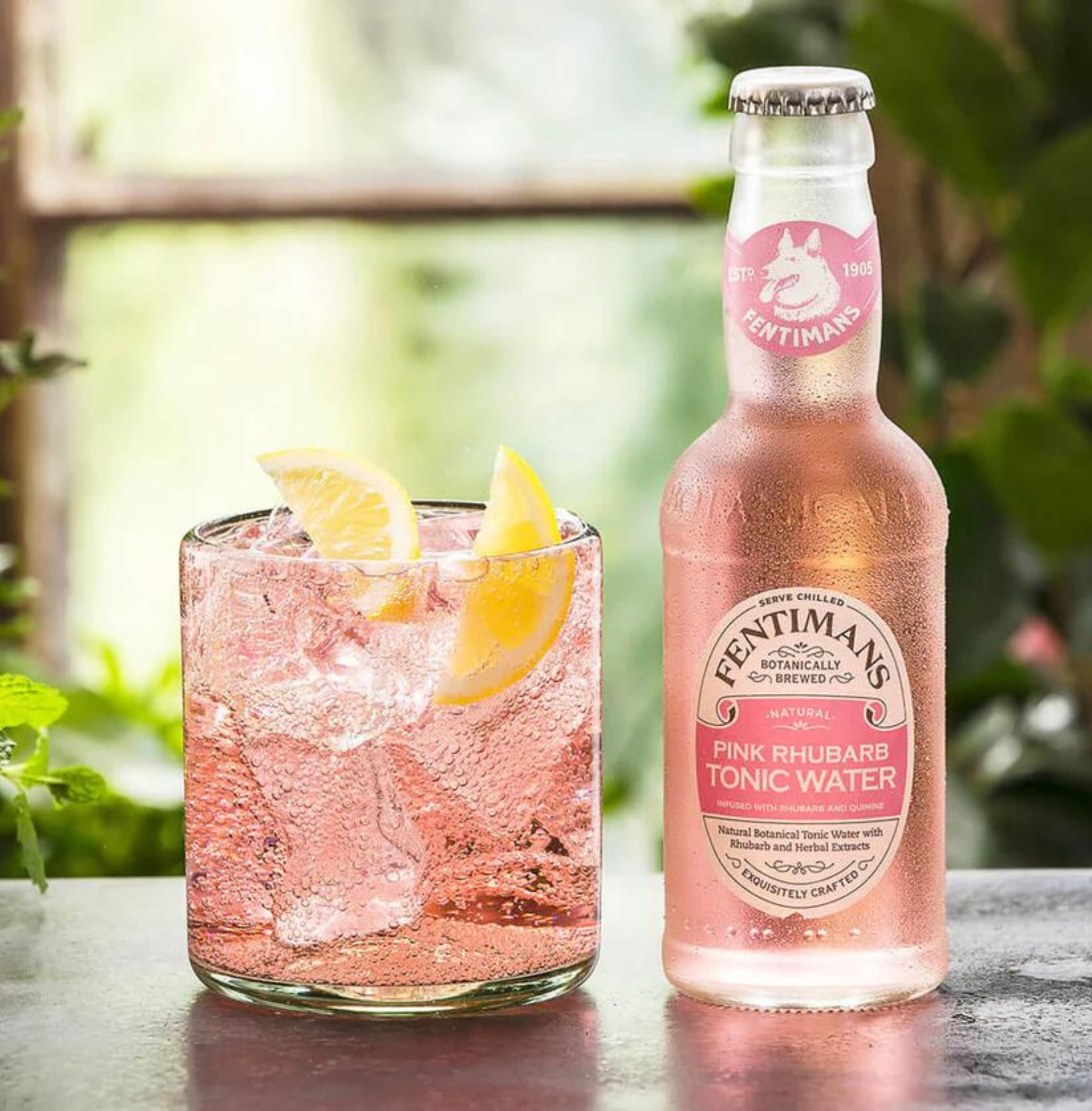 Fentimans Pink Rhubarb Tonic Water - Botanically Brewed Beverage with Natural Ingredients 3