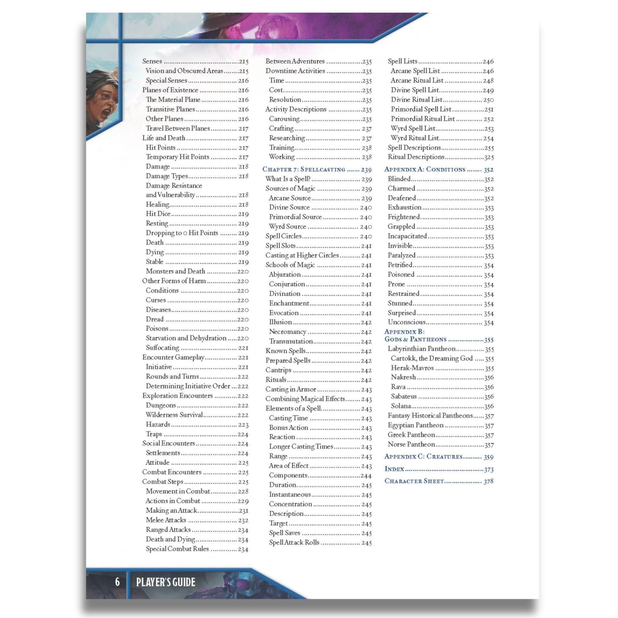 Kobold Press Tales of the Valiant RPG Player's Guide Limited Edition Hardcover 6