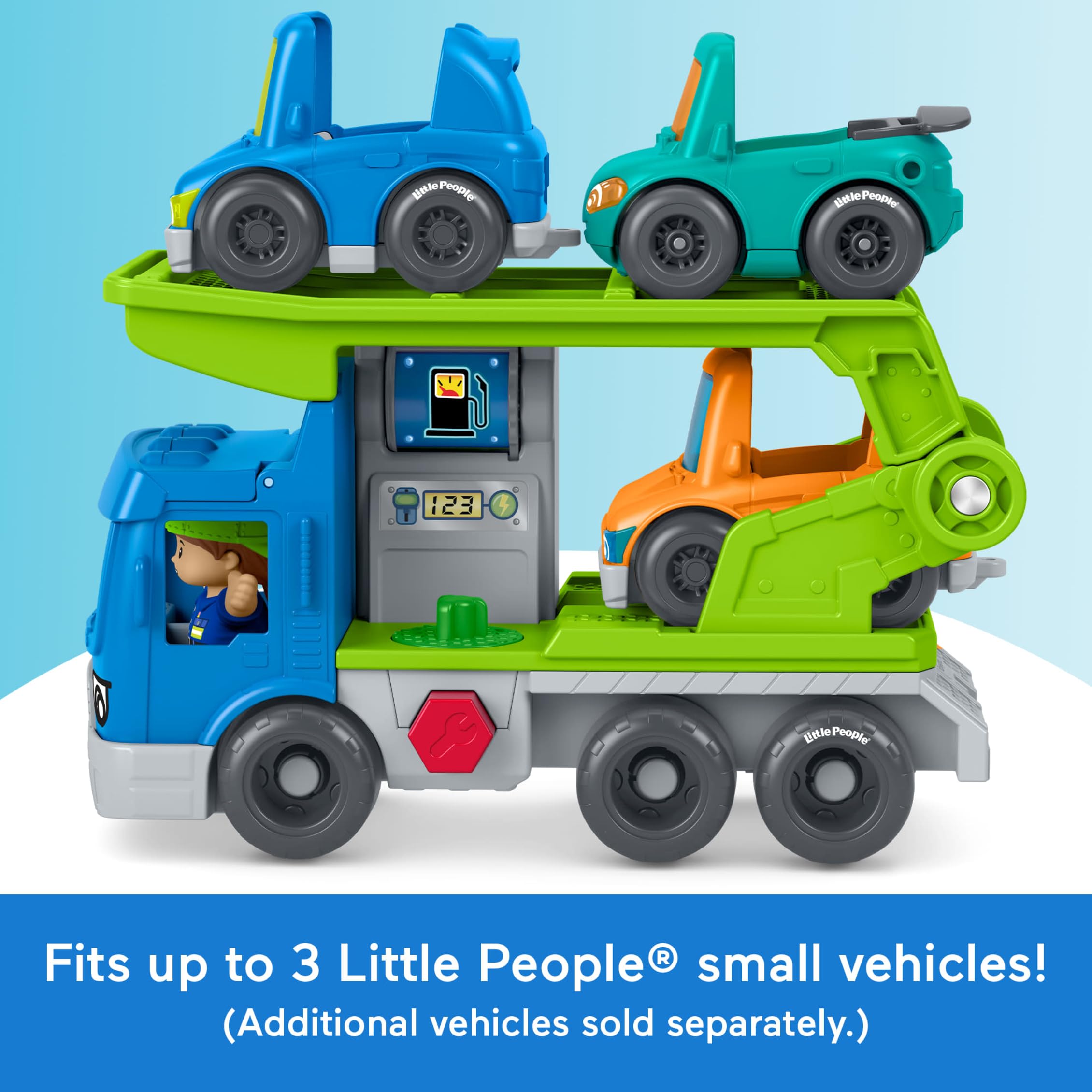 Fisher-Price Little People Load & Roll Hauler Playset - Ages 1Y+ 4