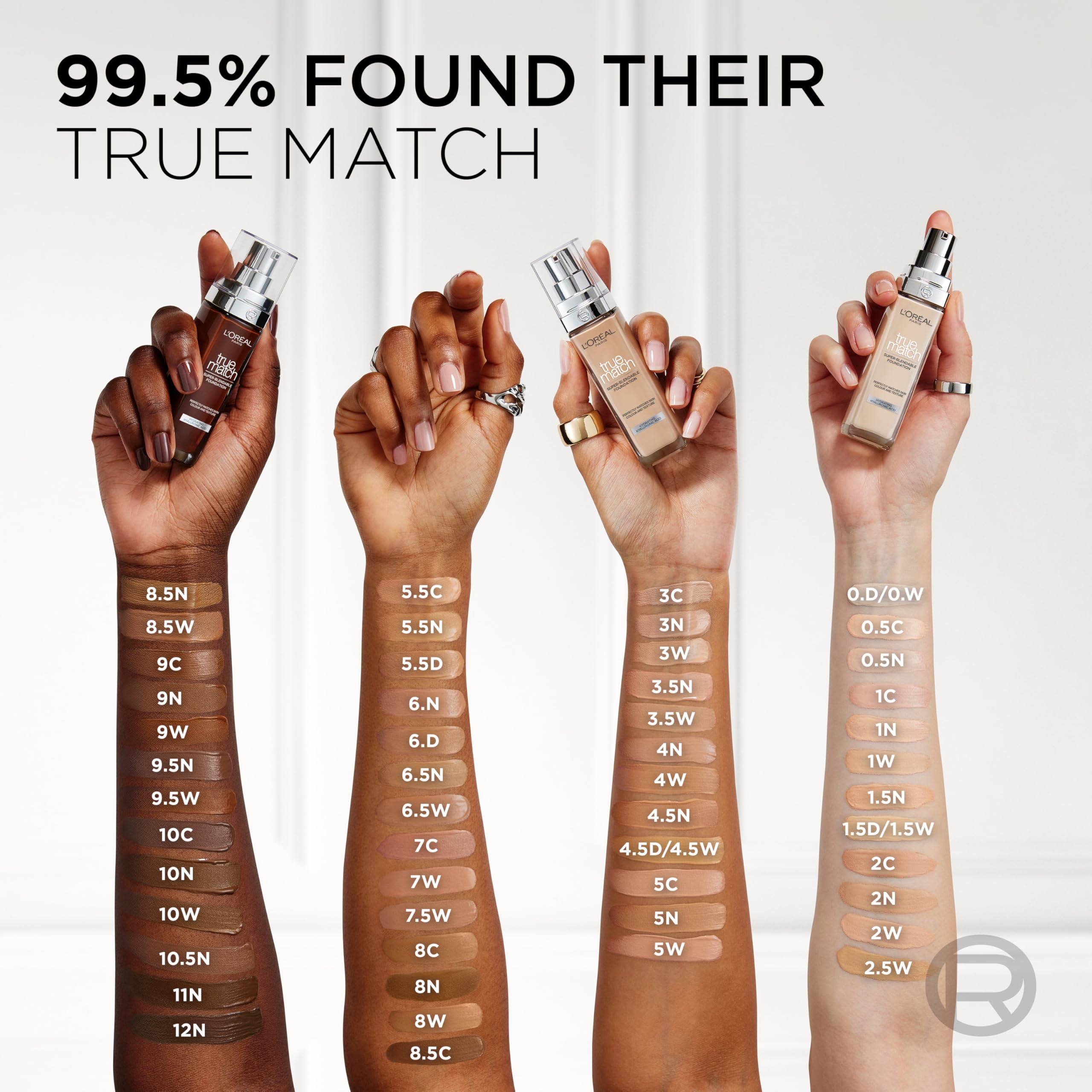 L'Oréal Paris - True Match Liquid Foundation (30 ml) 8