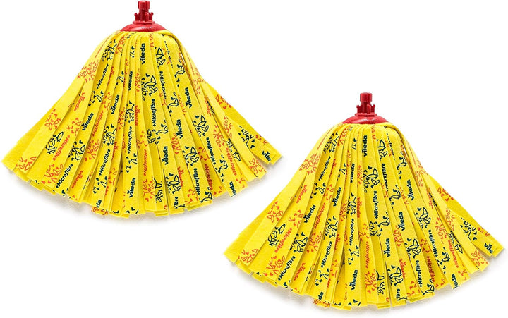 Vileda SuperMocio Soft Replacement Mop Heads - Double Value Pack