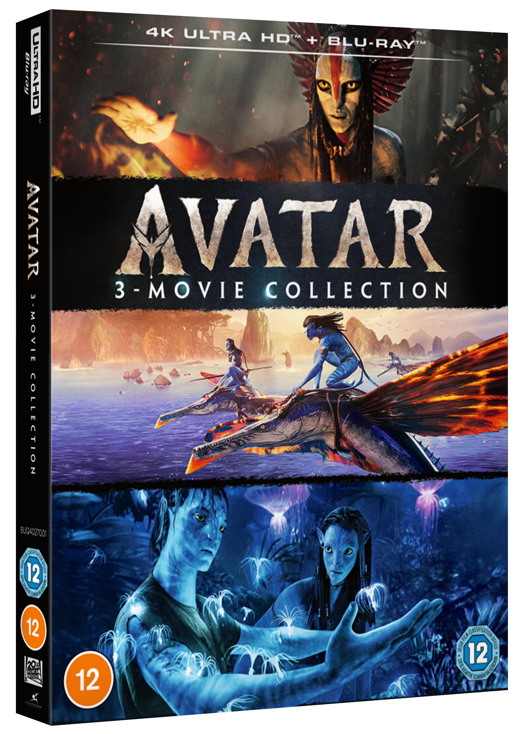 Avatar 3 Movie Collection 4K Ultra HD + Blu-ray [Region Free] 2