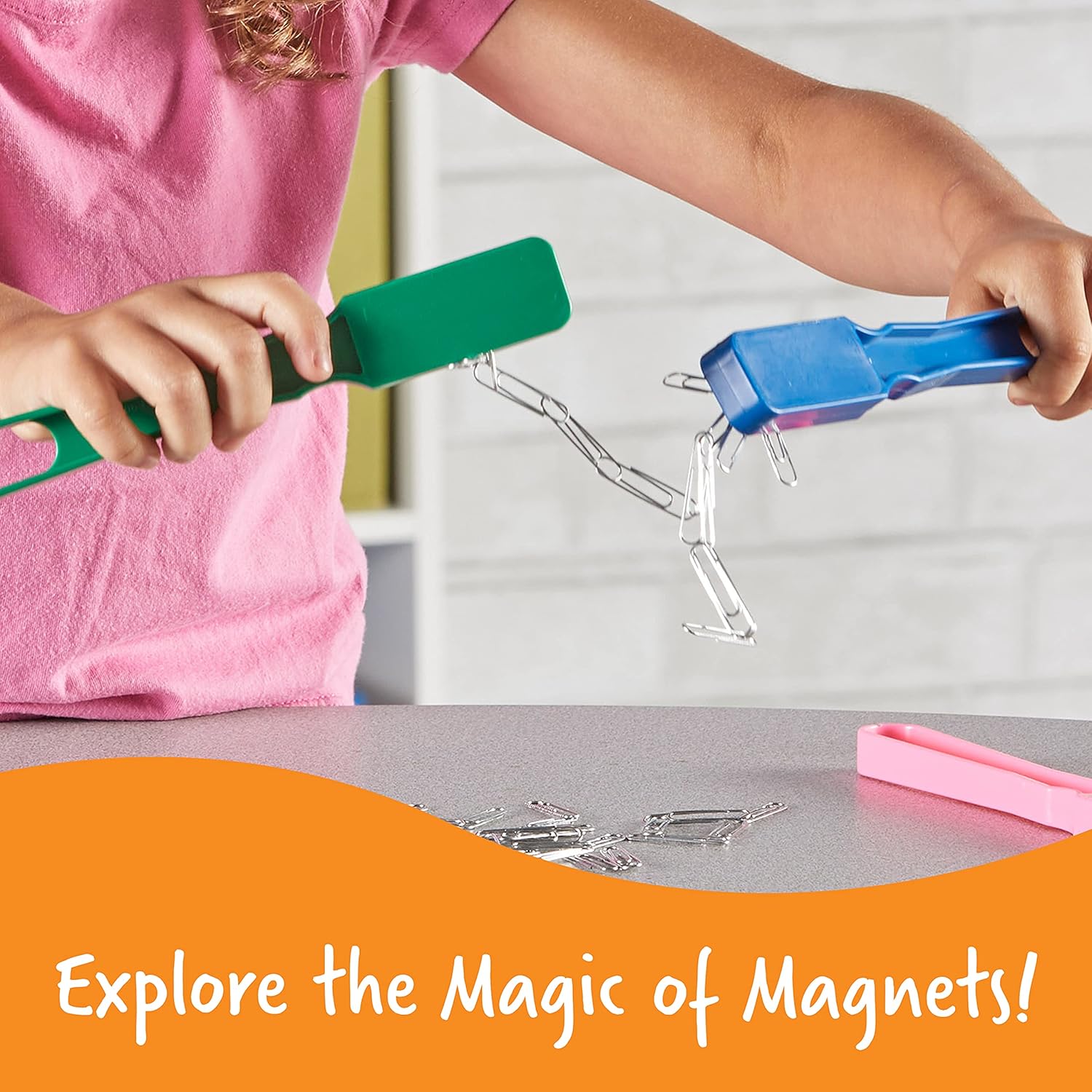 Learning Resources Magnetic Wands Set of 6 - STEM Learning Toy for Early Exploration 6