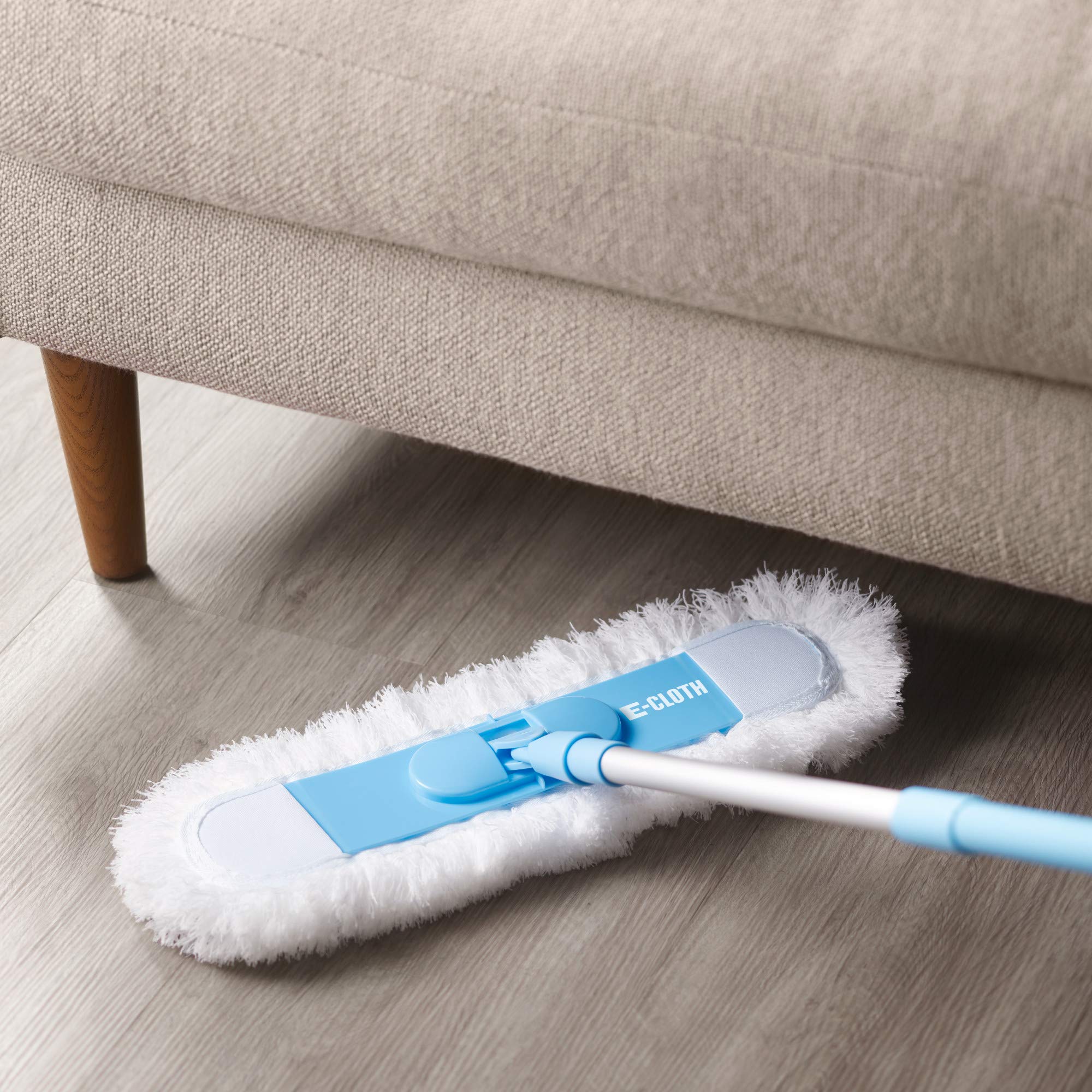 E-Cloth Flexi-Edge Floor & Wall Duster Head - Reusable Mop Head for Hard Floors & Surfaces 8