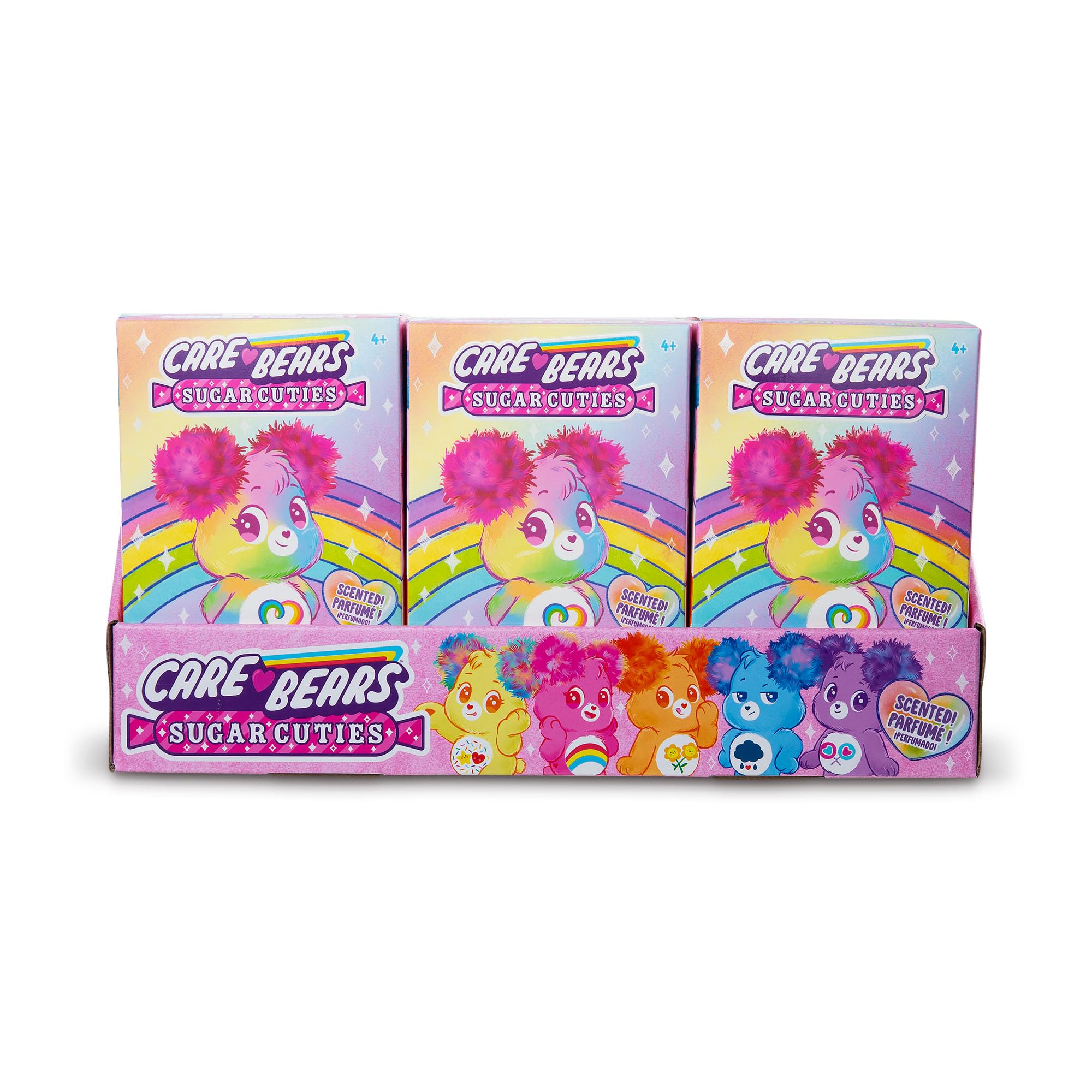 Basic Fun Care Bears Sugar Cuties 15cm Plush Clip-On Soft Toy | Surprise Collectible 8