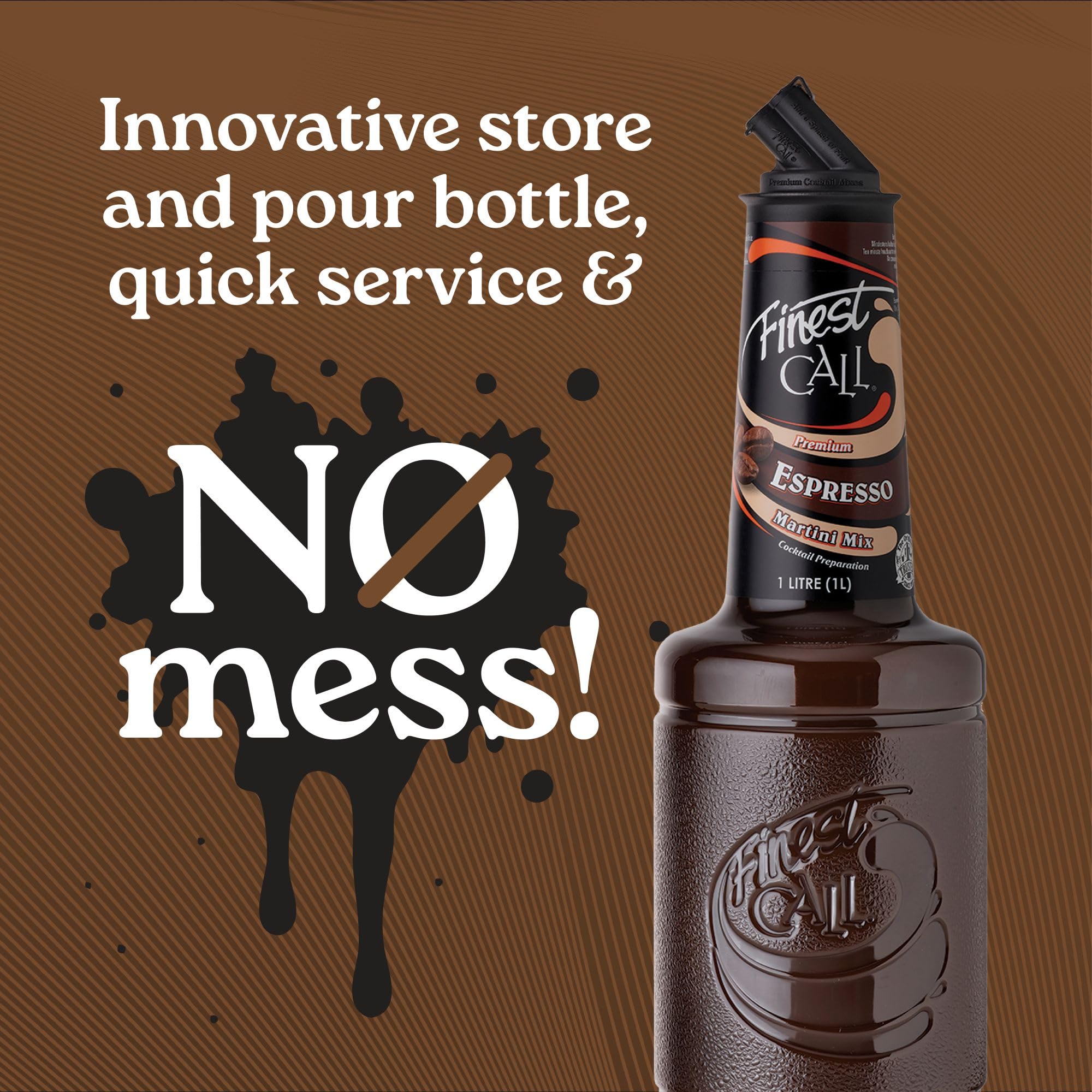 Finest Call Espresso Martini Premium Pre-Made Cocktail Mix | 1 Litre | Bar Essential 4