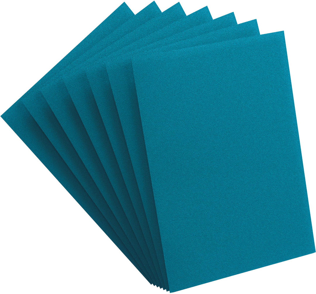 Gamegenic Matte Prime Sleeves (100-Pack) - Blue, Ideal for Double-Sleeving