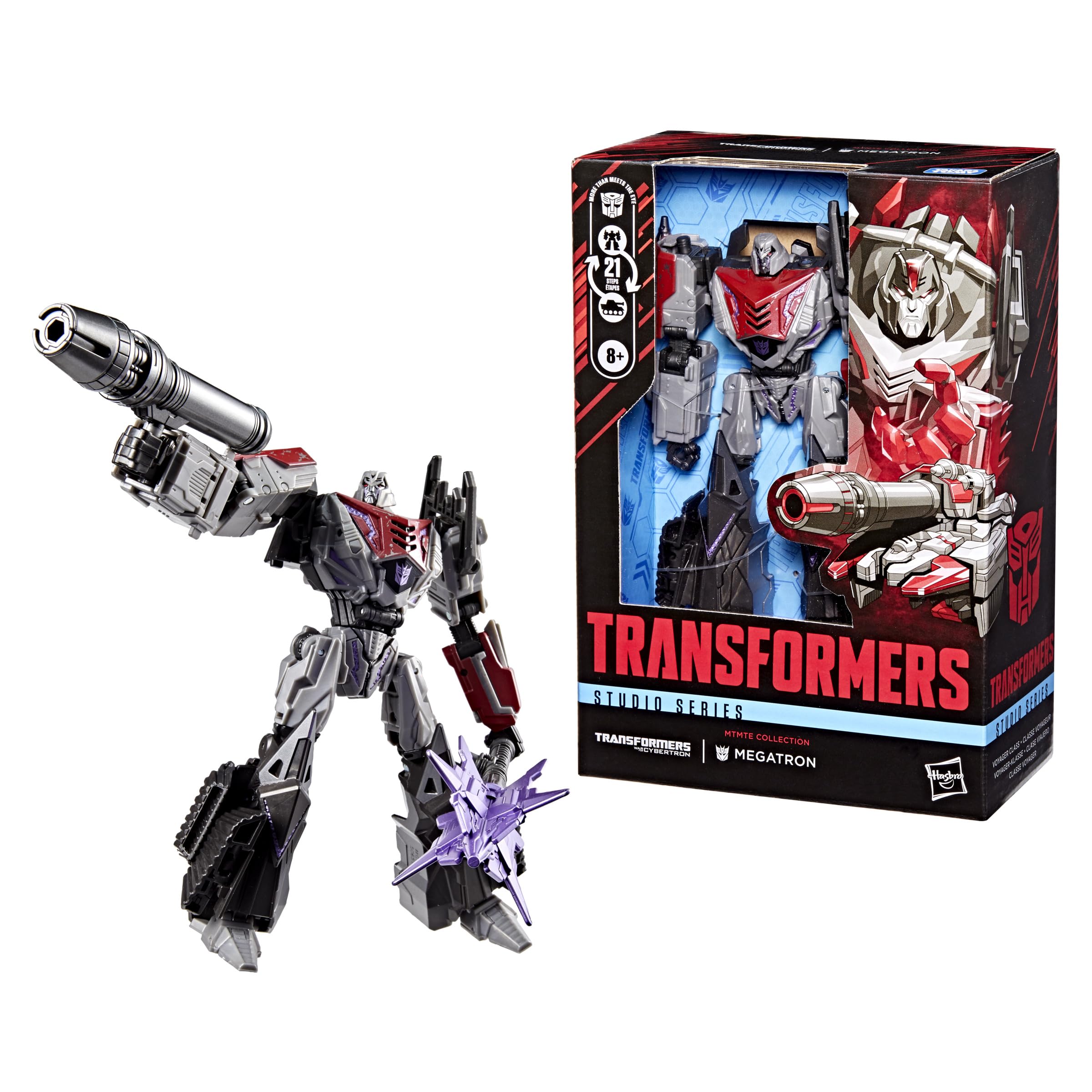 Transformers Studio Series Megatron - War for Cybertron | Voyager Class 6.5-in | 21 Steps 4