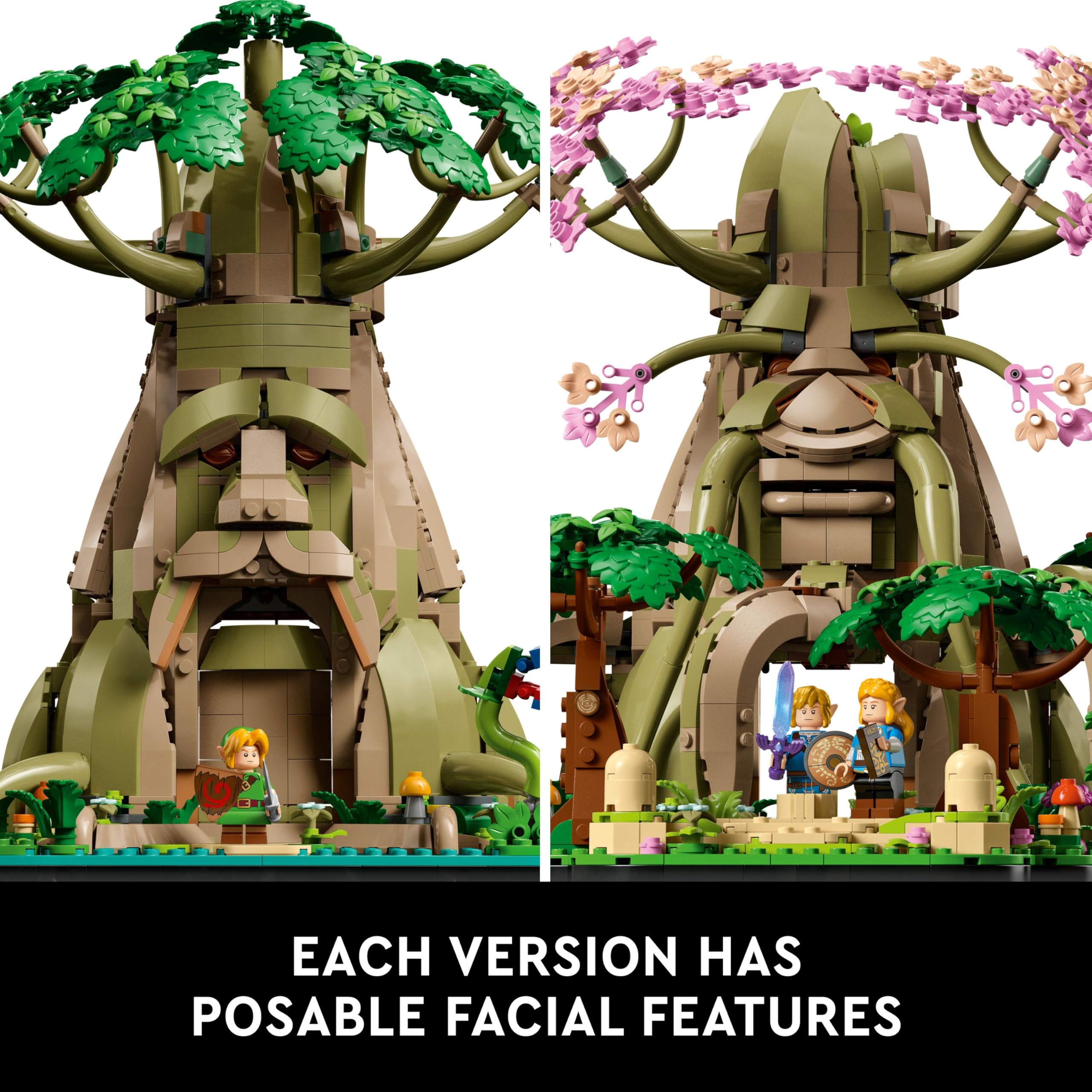 LEGO The Legend of Zelda Great Deku Tree 2-in-1 Set 77092 | 2,500 Pieces | Ages 18+ 3