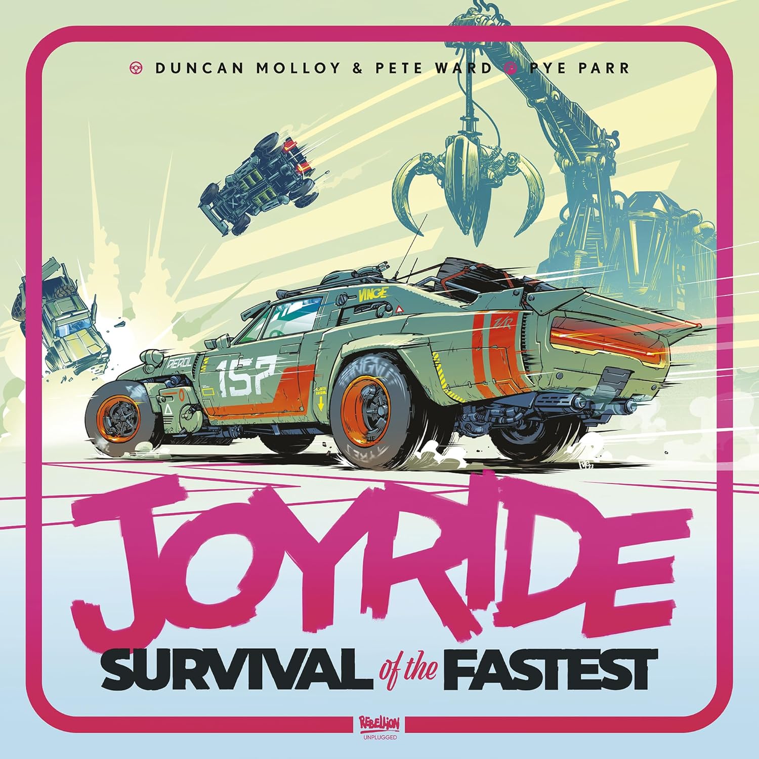 Rebellion Unplugged JOYRIDE: Survival of the Fastest Board Game 7