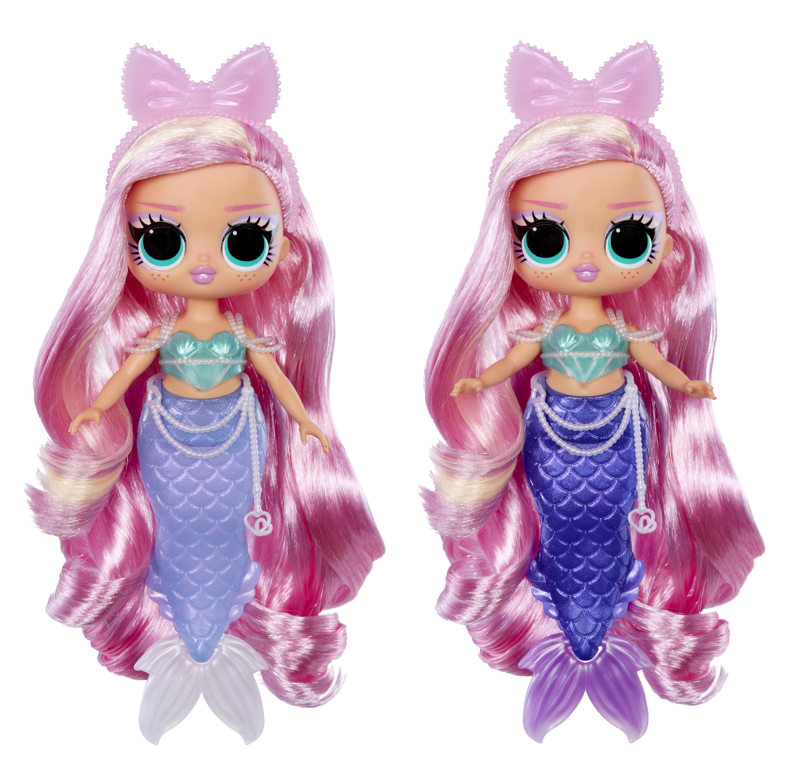 LOL Surprise! Tweens Mermaid Lola Waves – Modepuppe mit farbwechselndem Schwanz, beweglicher Flosse und Zubehör 6