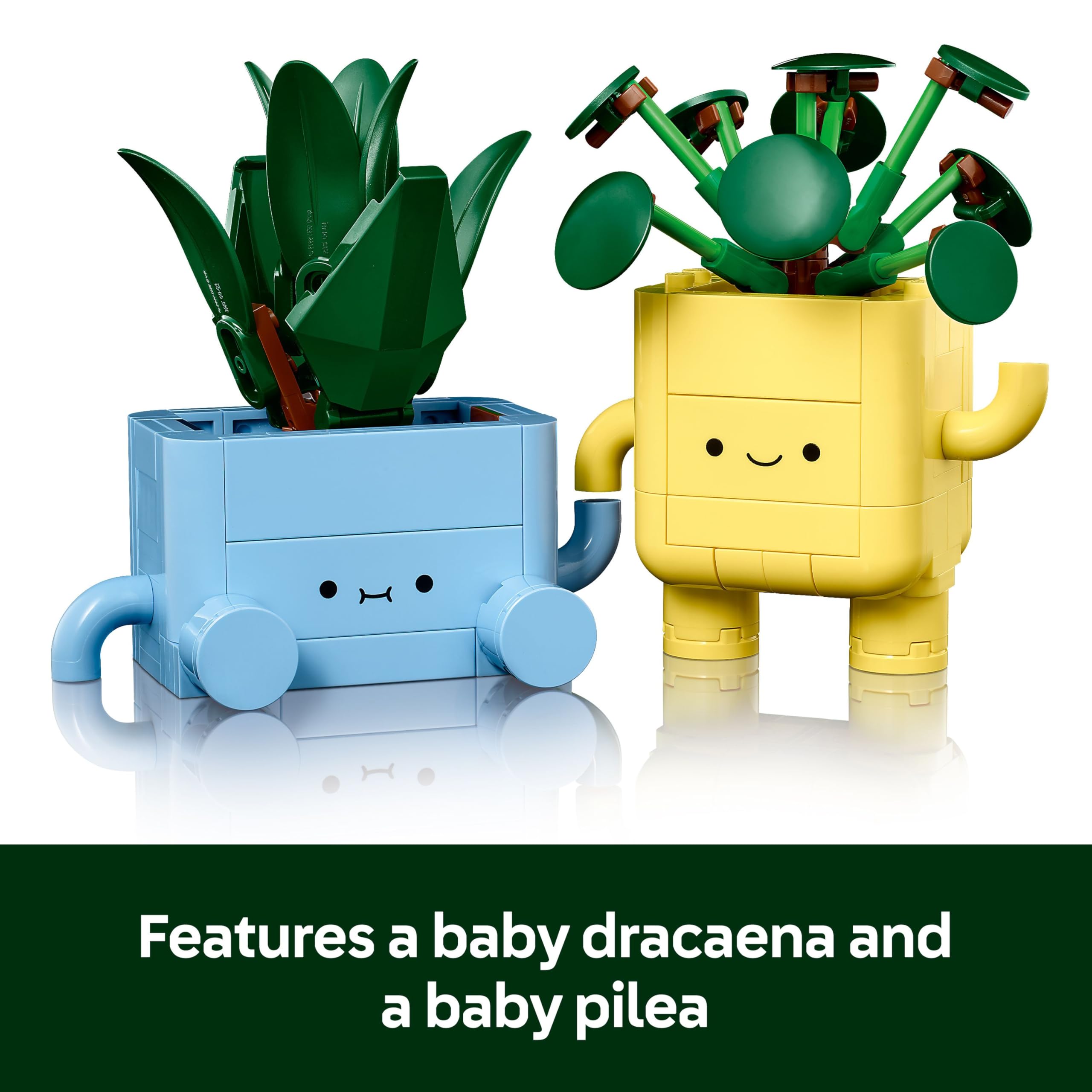 LEGO Botanicals Happy Plants Bauset – 217-teiliges Bastelset für Kinder ab 9 Jahren 5