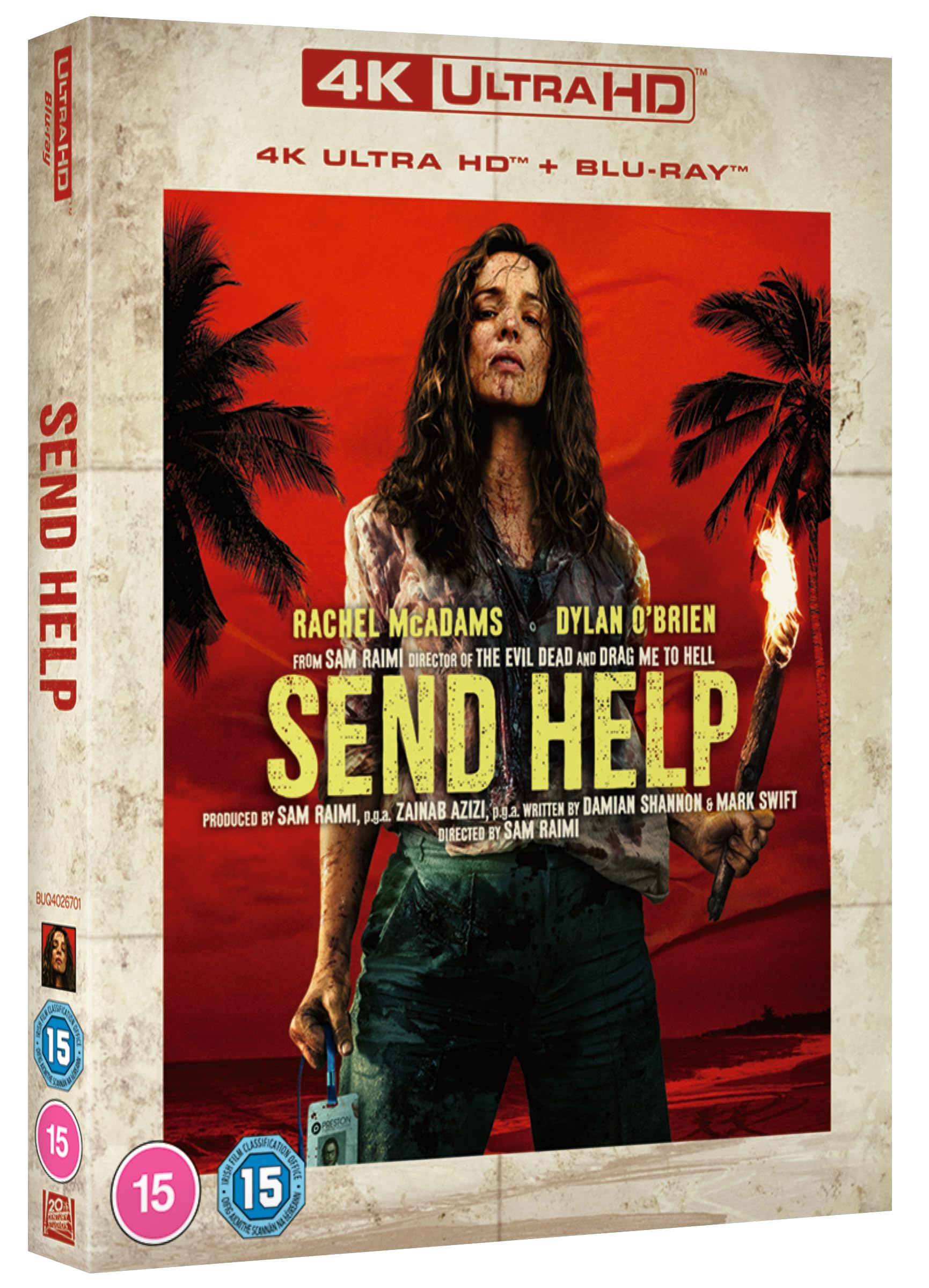 Send Help 4K Ultra HD [Blu-ray] [Region Free] 4