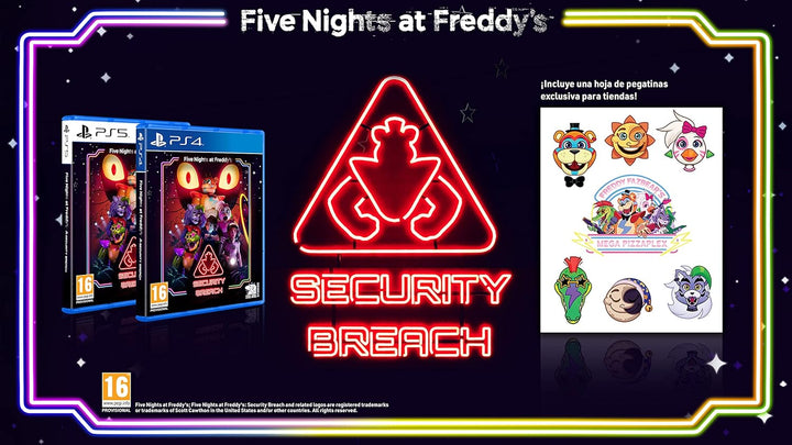 Five Nights at Freddy's: Security Breach - PlayStation 5 Game