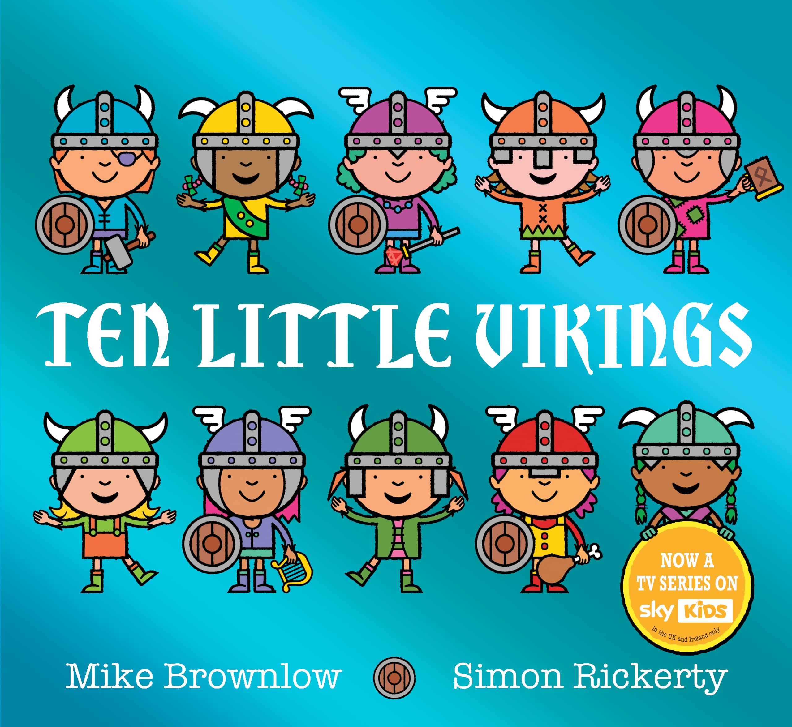 Orchard Books Ten Little Vikings | Stories in Verse | Ages 3-5 1