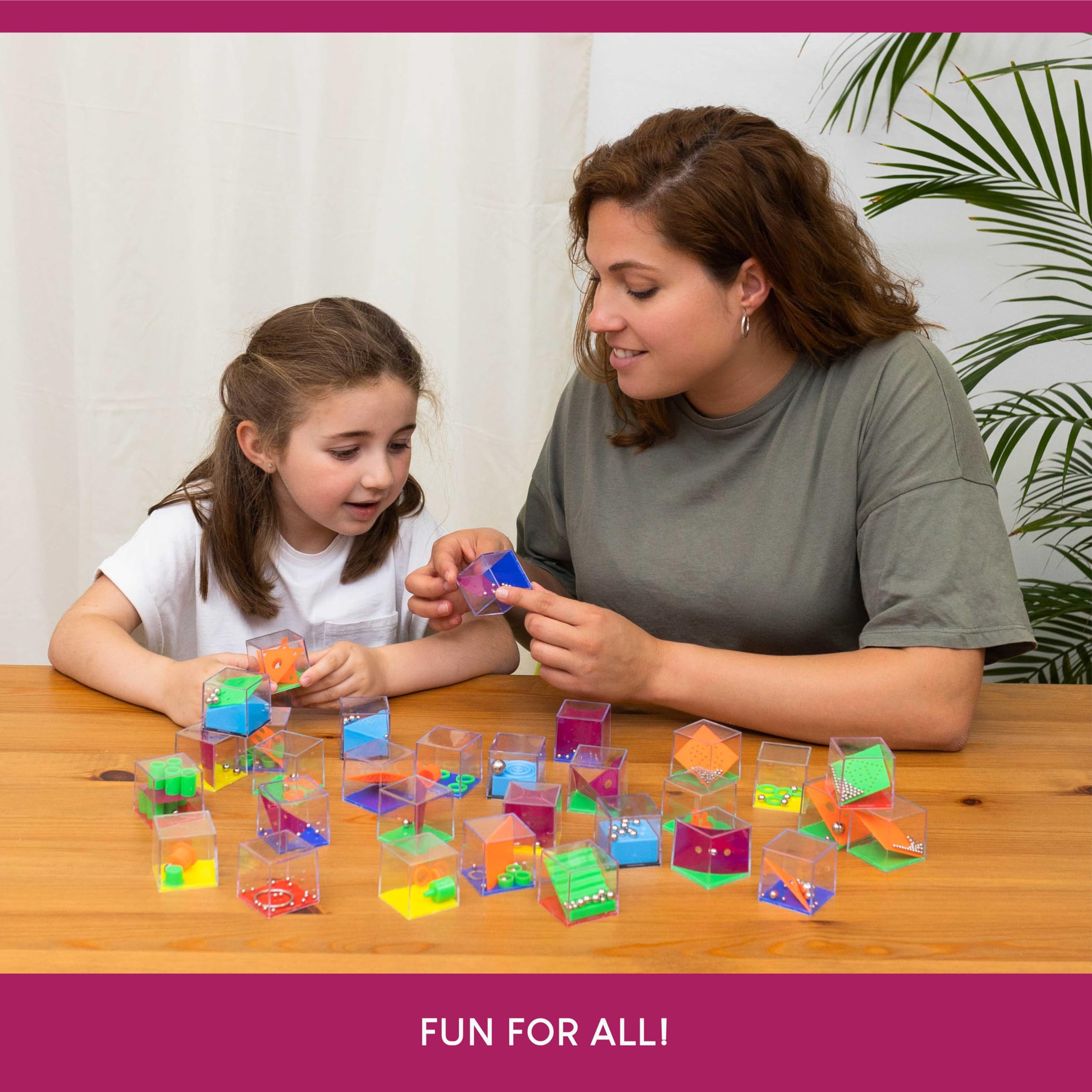 BONNYCO Challenge Cubes Party Bag Fillers for Kids Unisex Pack 30, Kids' Pa 6