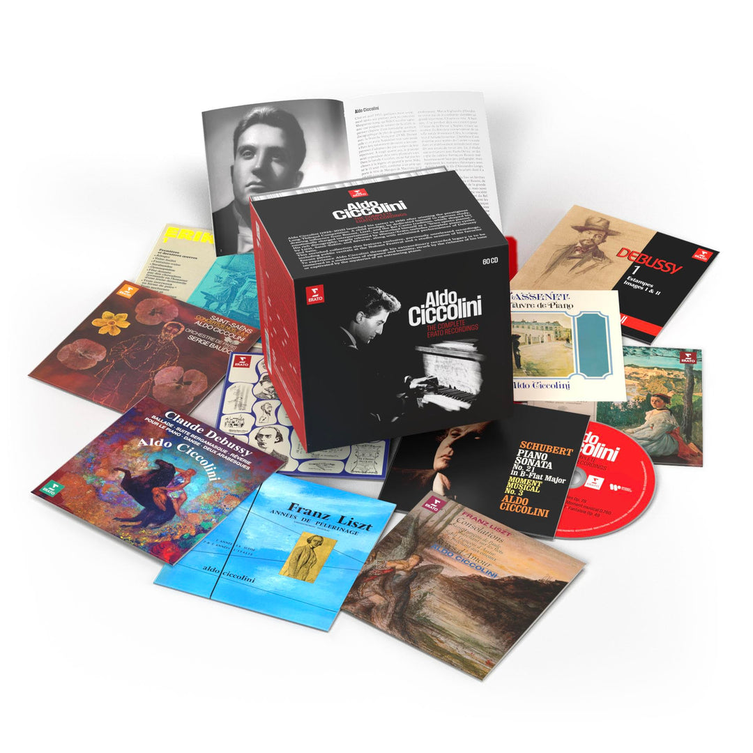 Aldo Ciccolini - The Complete Erato Recordings [Audio CD] Box Set