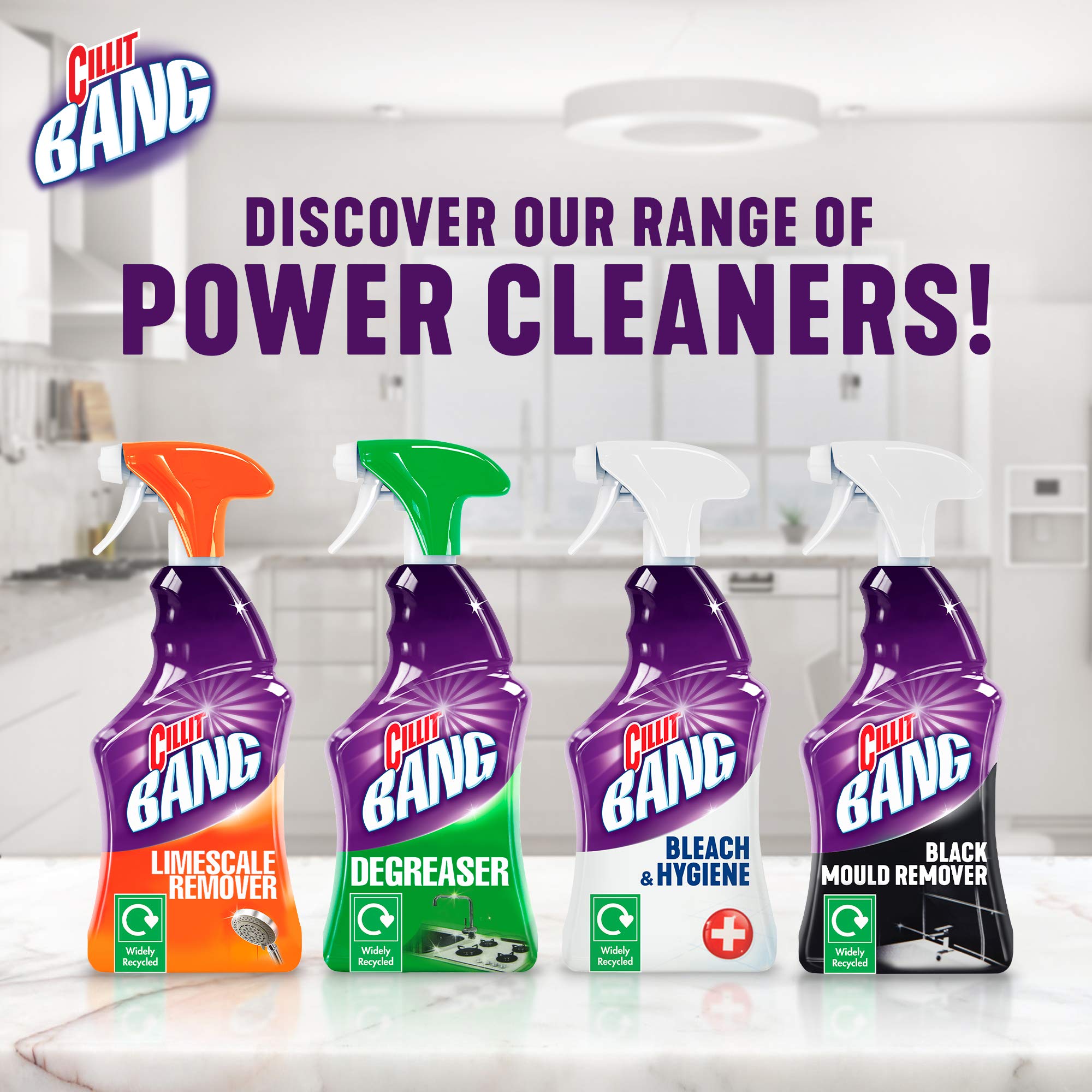 Cillit Bang - Power Cleaner Black Mould Remover 750ml 6