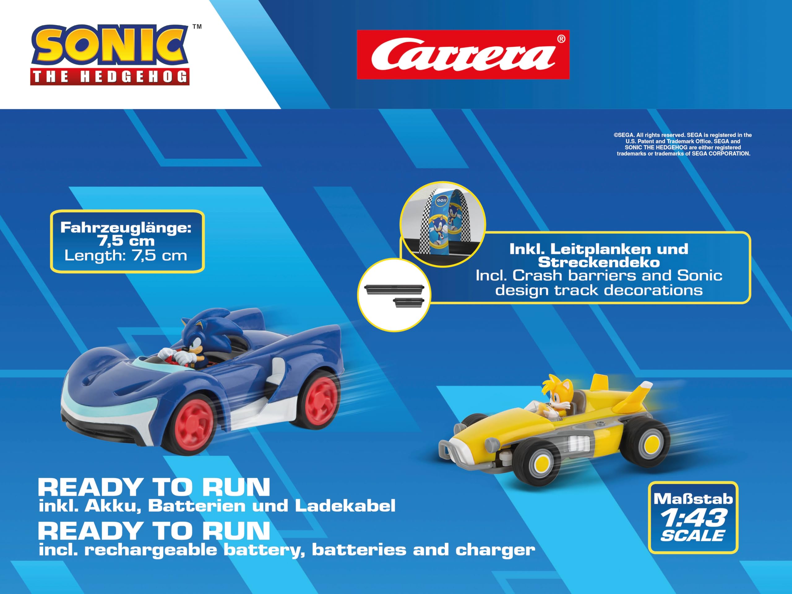 Carrera RC Sonic The Hedgehog - Team Sonic Racing Tabletop Racing Set 11