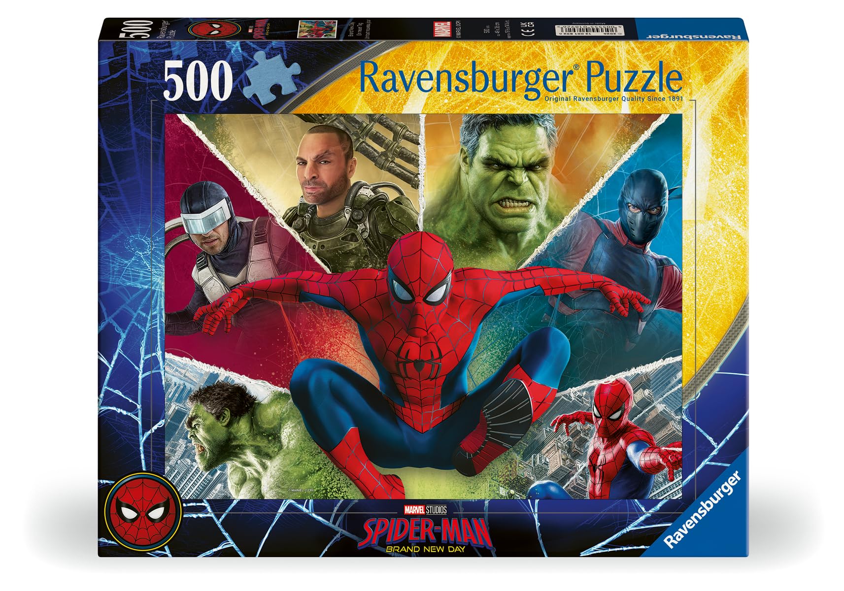 Ravensburger Spider-Man Brand New Day Jigsaw Puzzle - 500 Piece | Adults & Children 10+ | 49x36cm 4
