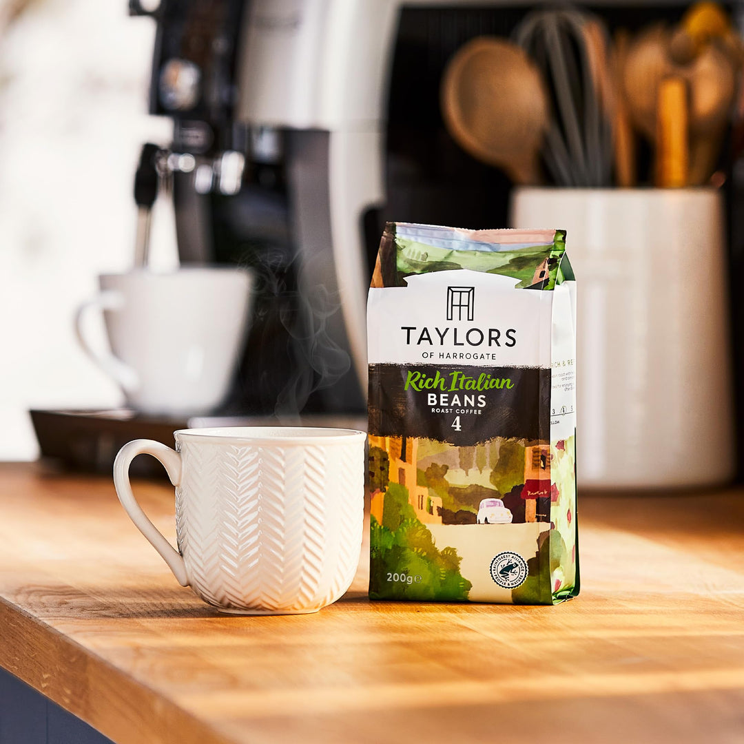 Taylors of Harrogate - Rich Italian Coffee Beans 200g