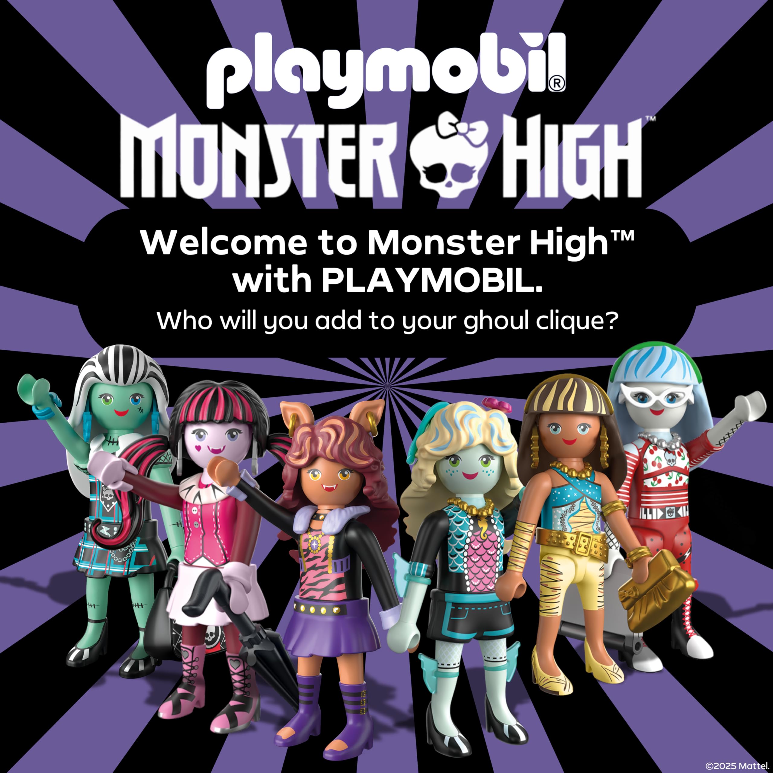 Playmobil Monster High Lagoona Blue - Ocean-Themed Play Figure Set for Kids 4+ 4