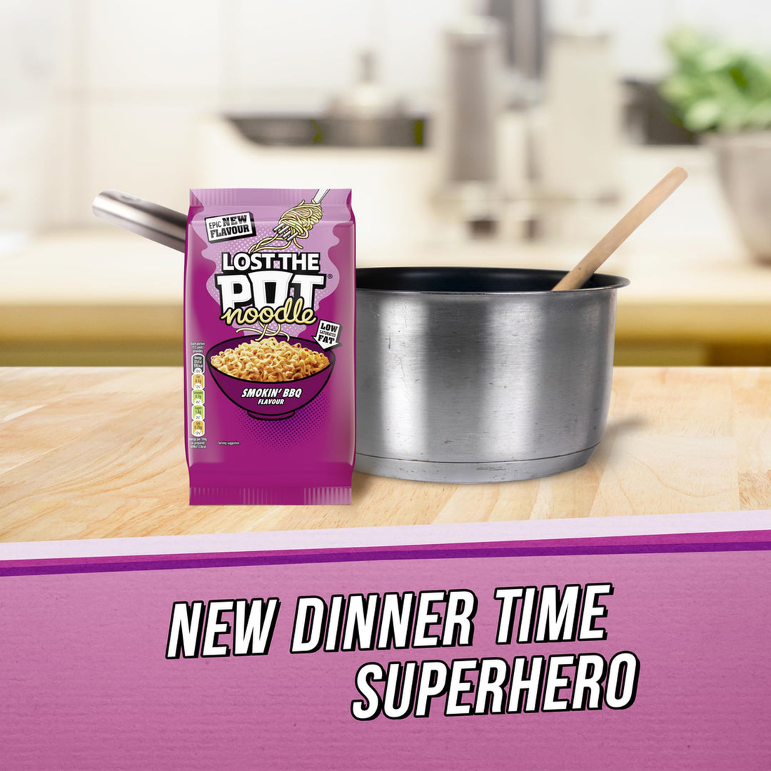 Pot Noodle - Smokin’ BBQ Lost the Pot Noodle Instant Noodles