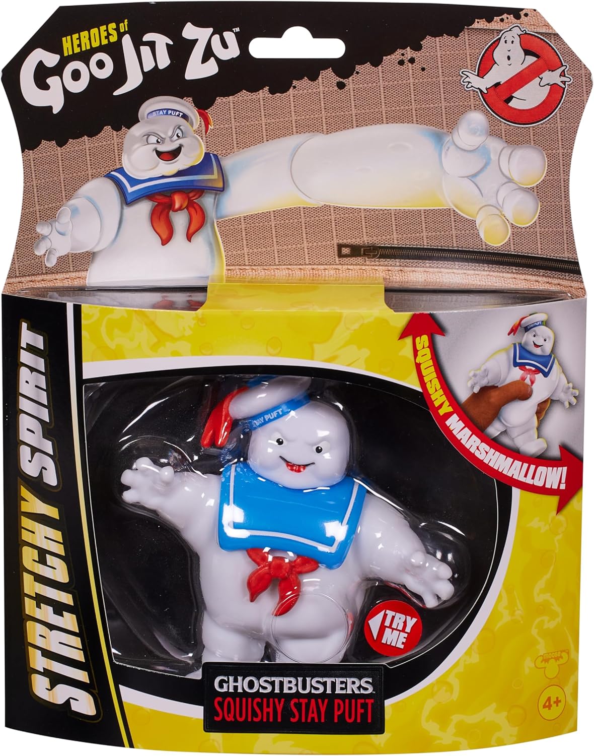Heroes of Goo Jit Zu Ghostbusters - Stay Puft Squishy Figure 1