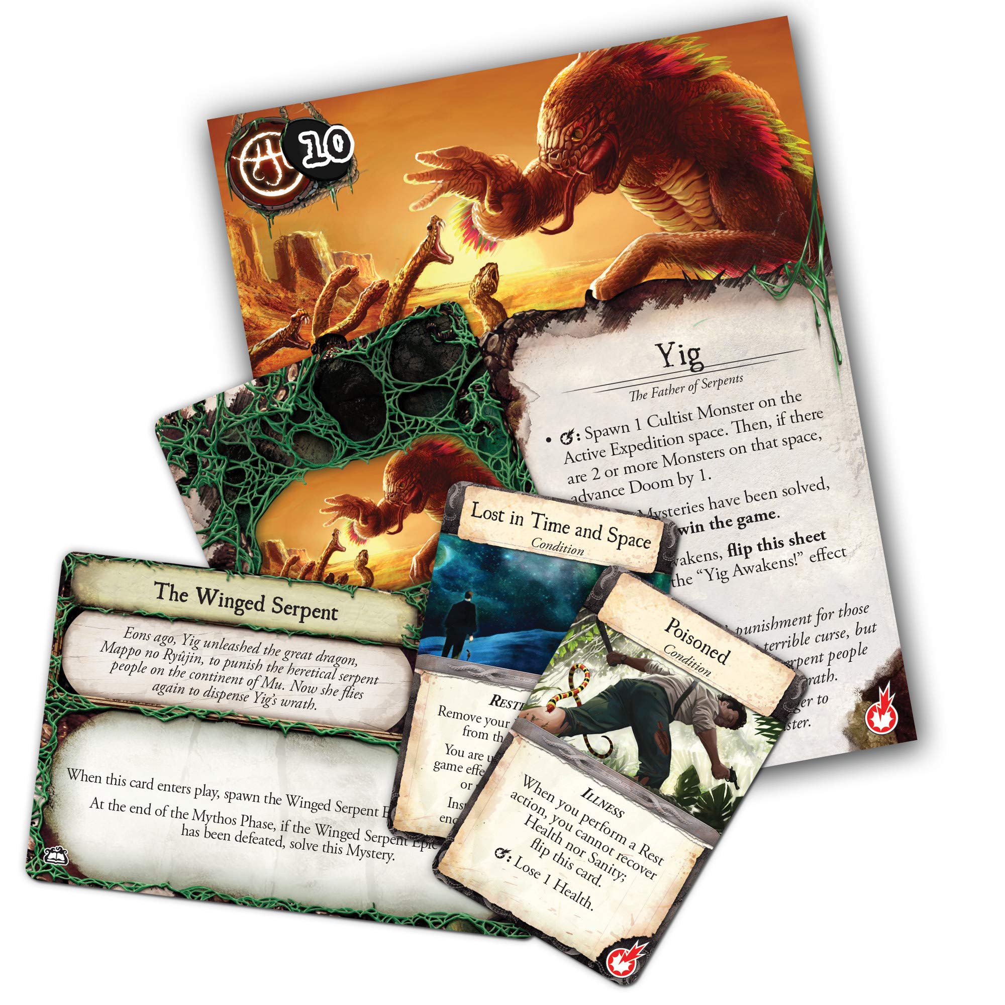 Fantasy Flight Games Eldritch Horror: Forsaken Lore-Erweiterung