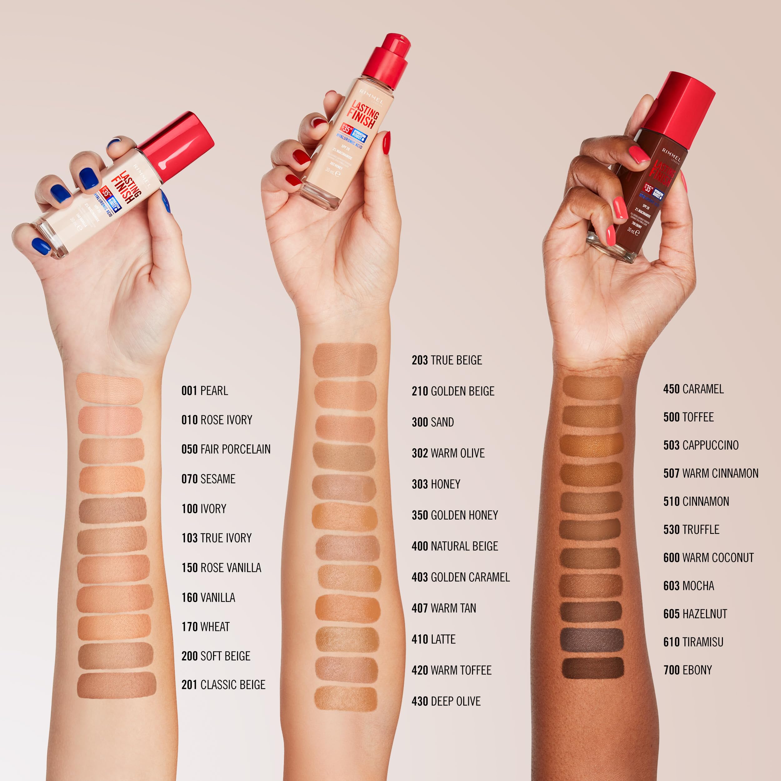 Rimmel - Lasting Finish 35 Hour Foundation (110g) - 403 Golden Caramel 6