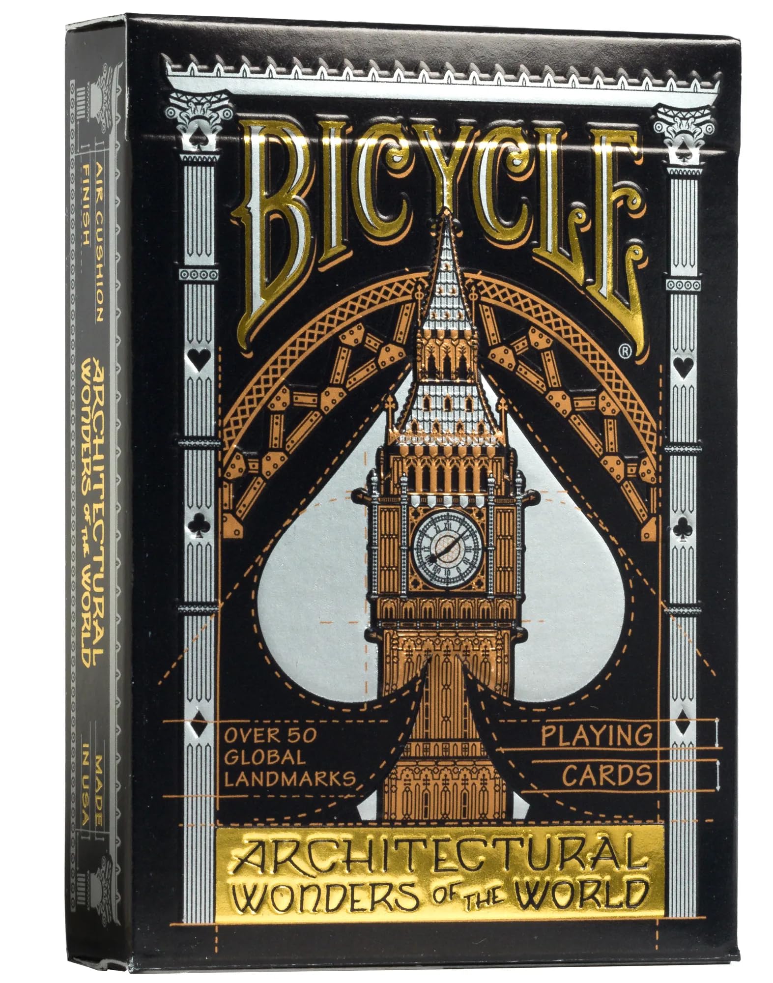 Bicycle Architectural Wonders Of The World Playing Cards - 1 Deck, Air-Cushion Finish 1