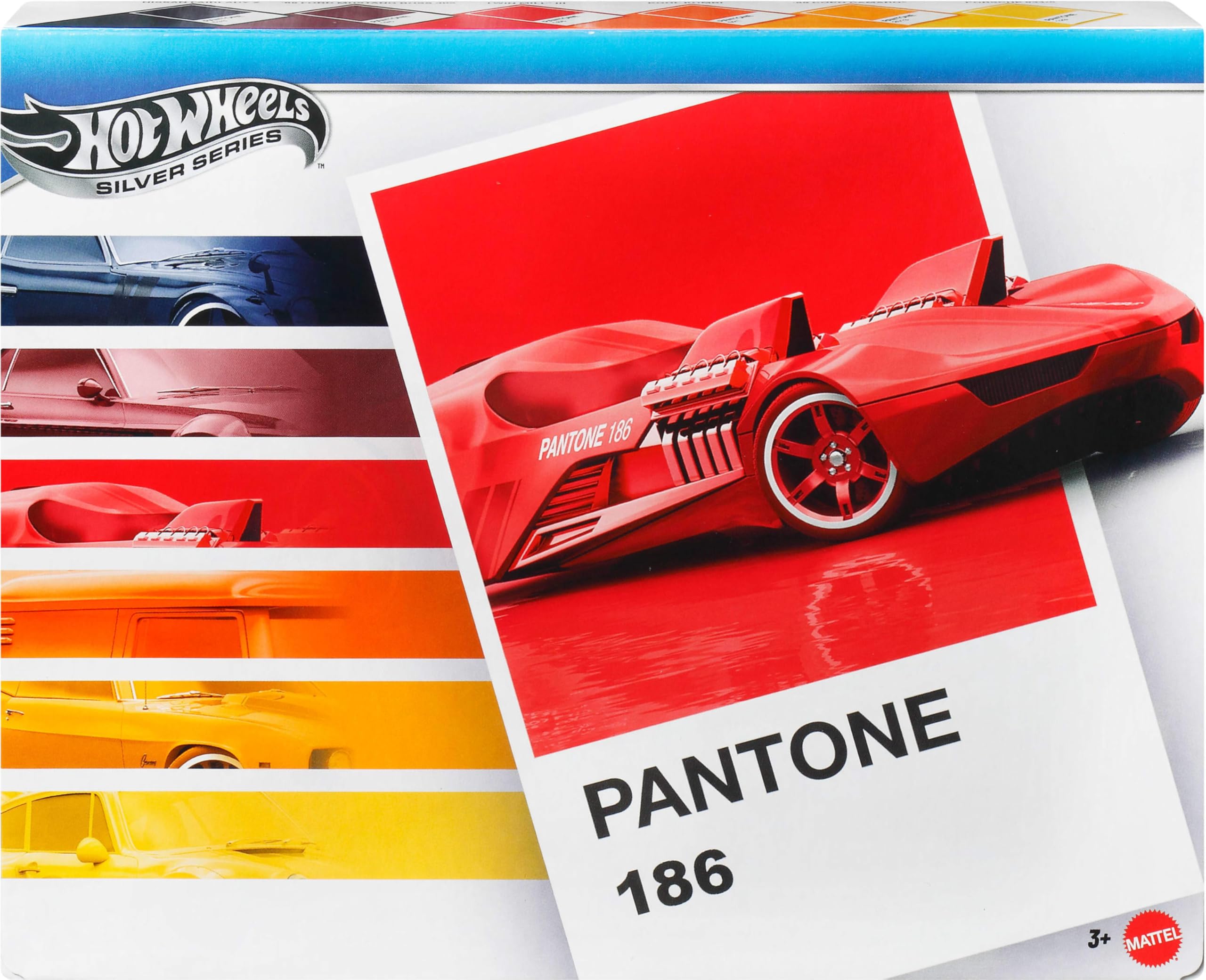 Hot Wheels Pantone Multipack of 6 Die-Cast Toy Cars & Vans | 1:64 Scale | Model JNK94 2