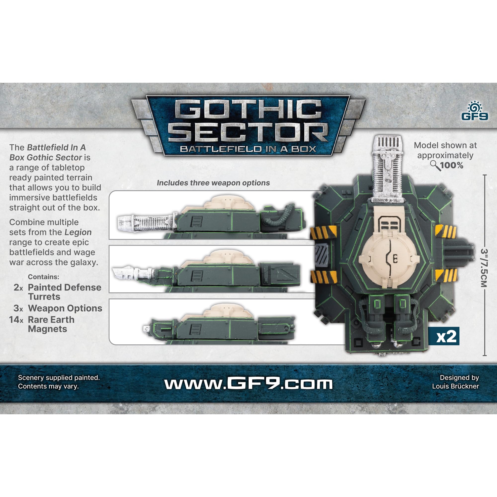 Gale Force Nine Gothic Sector Legion Armoured Listening Post 4