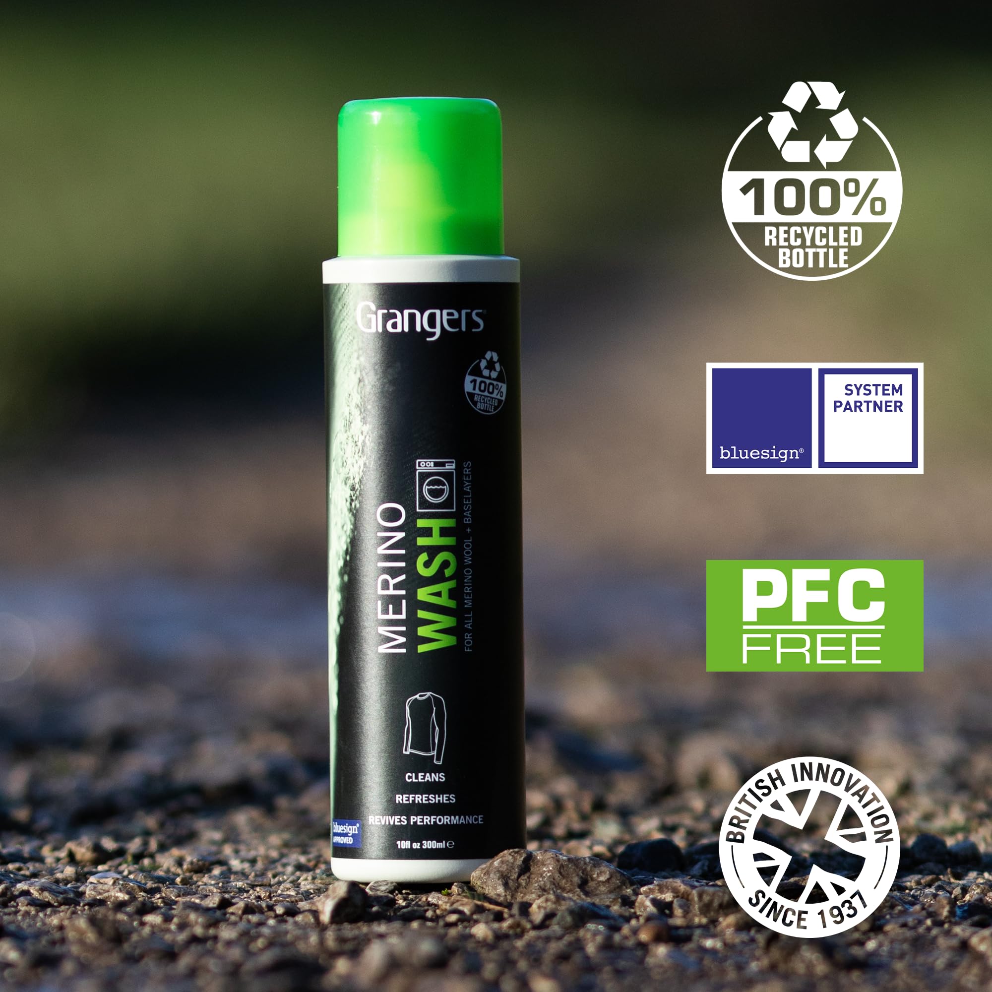 Grangers - Merino Wash 300ml | Cleans & Protects Merino Wool & Woolen Garments 5