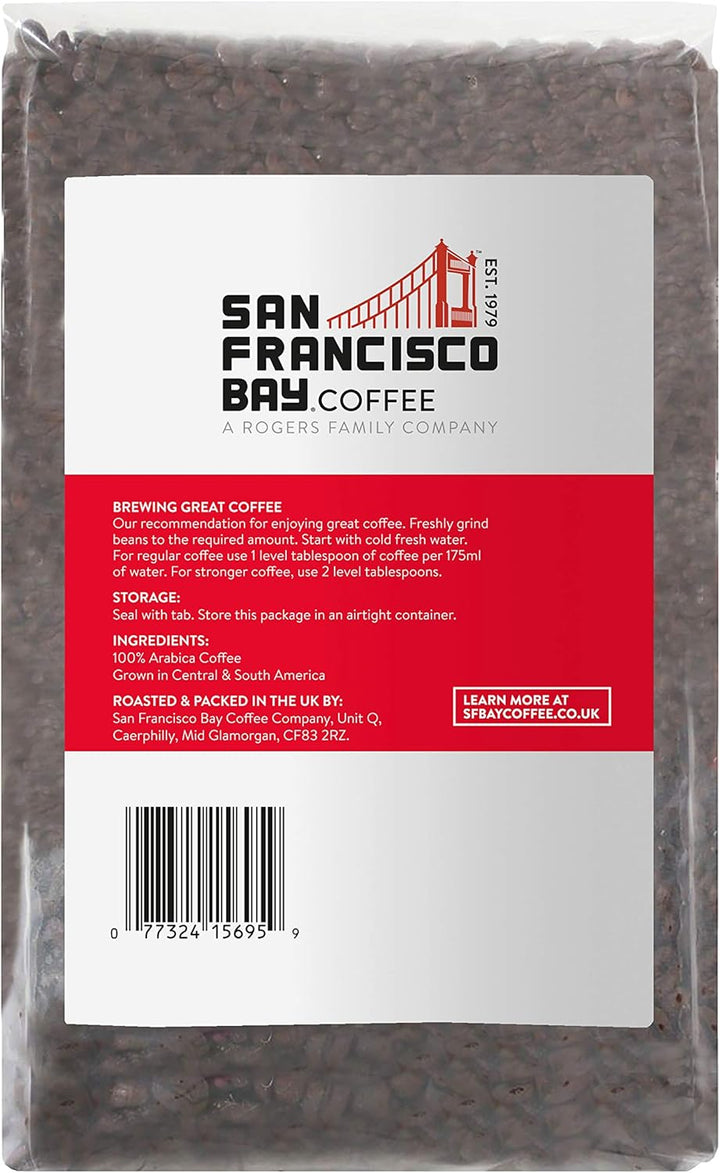 San Francisco Bay Coffee Welsh Blend, Whole Bean, 908g