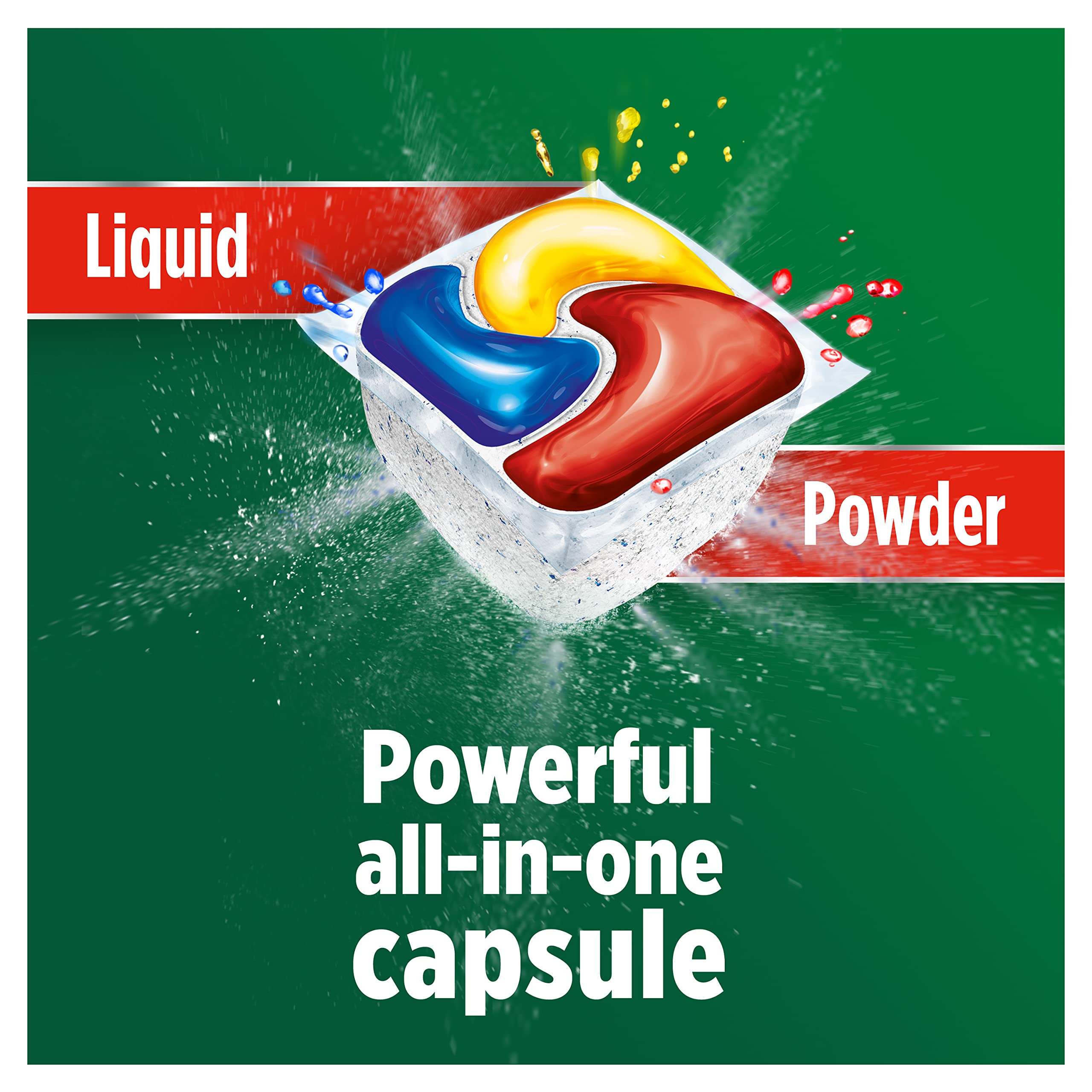 Fairy - Platinum Plus All-In-1 Dishwasher Tablets, 59 Tablets, Lemon 18